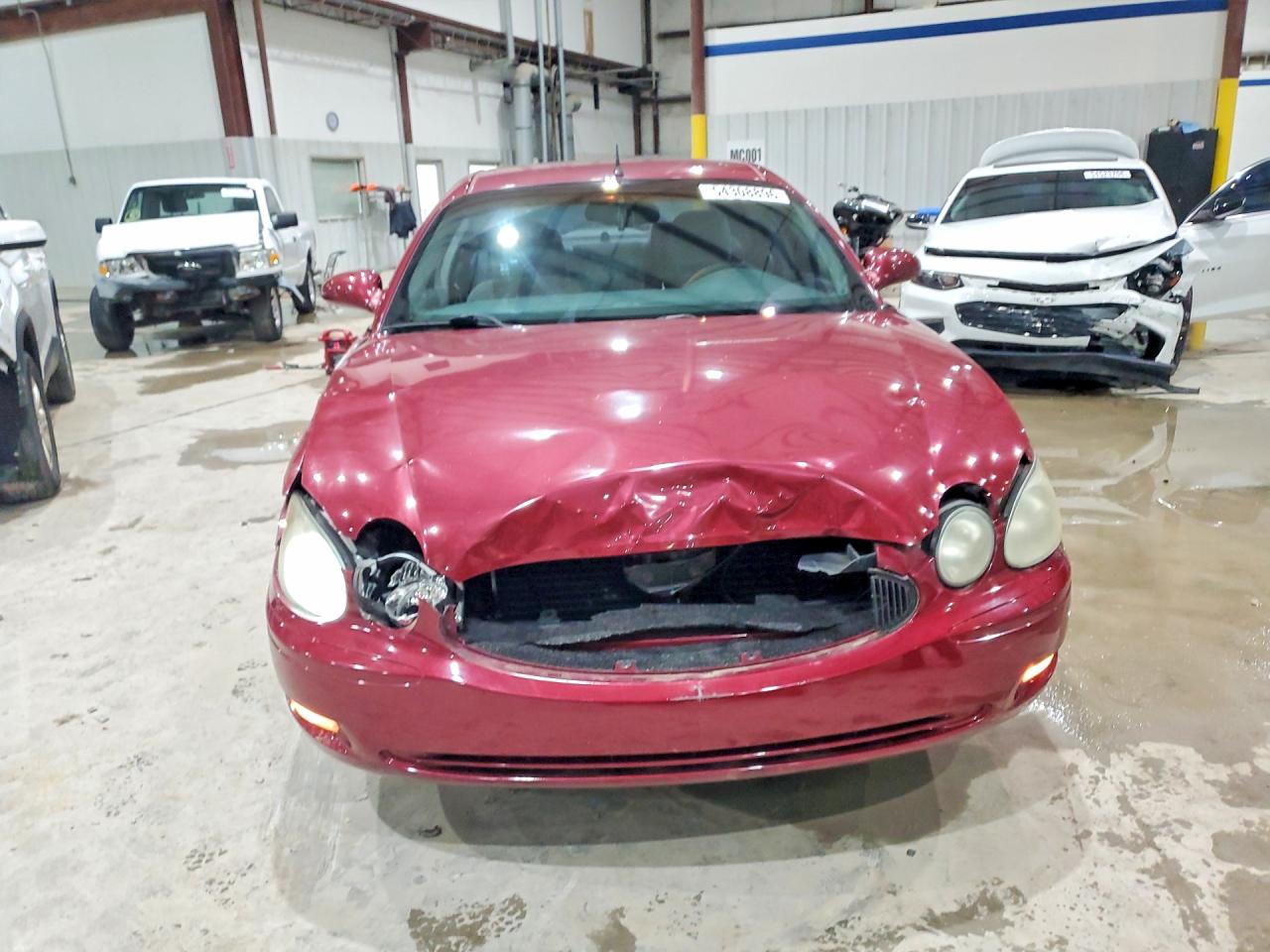 2005 Buick Lacrosse Cx Maroon vin: 2G4WC532X51223116