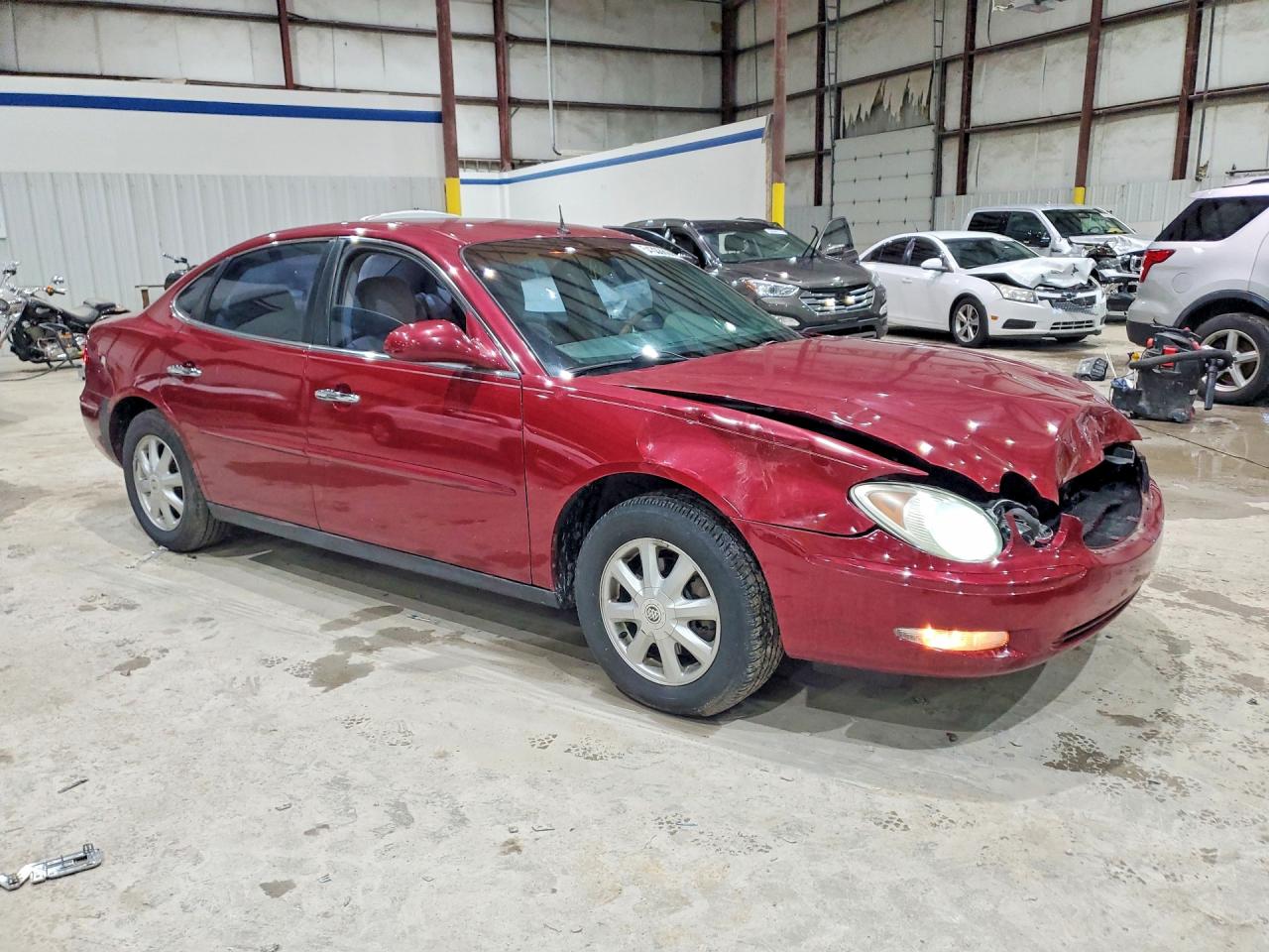 2005 Buick Lacrosse Cx Maroon vin: 2G4WC532X51223116