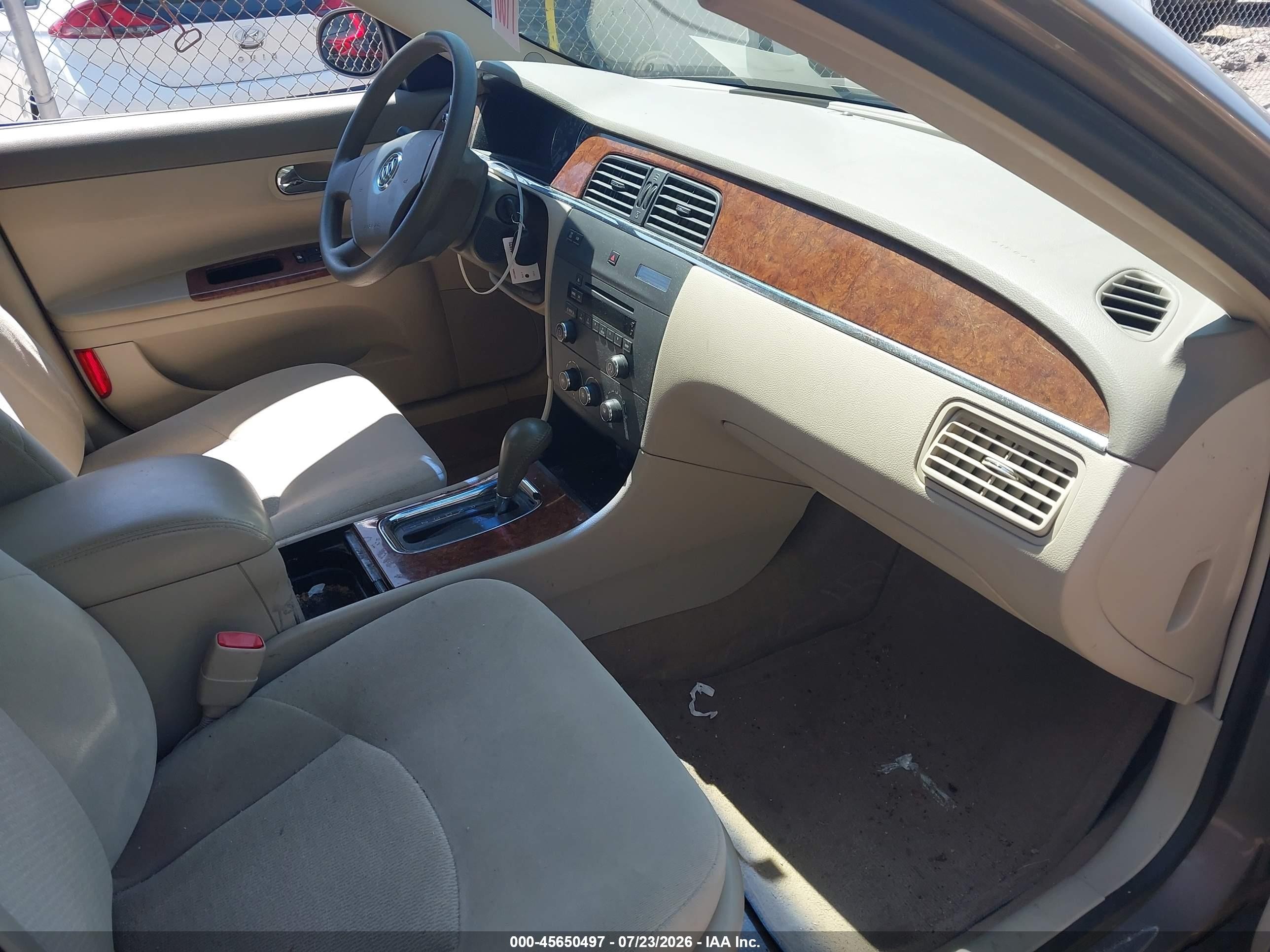 2006 Buick Lacrosse Cx Gold vin: 2G4WC552361261611