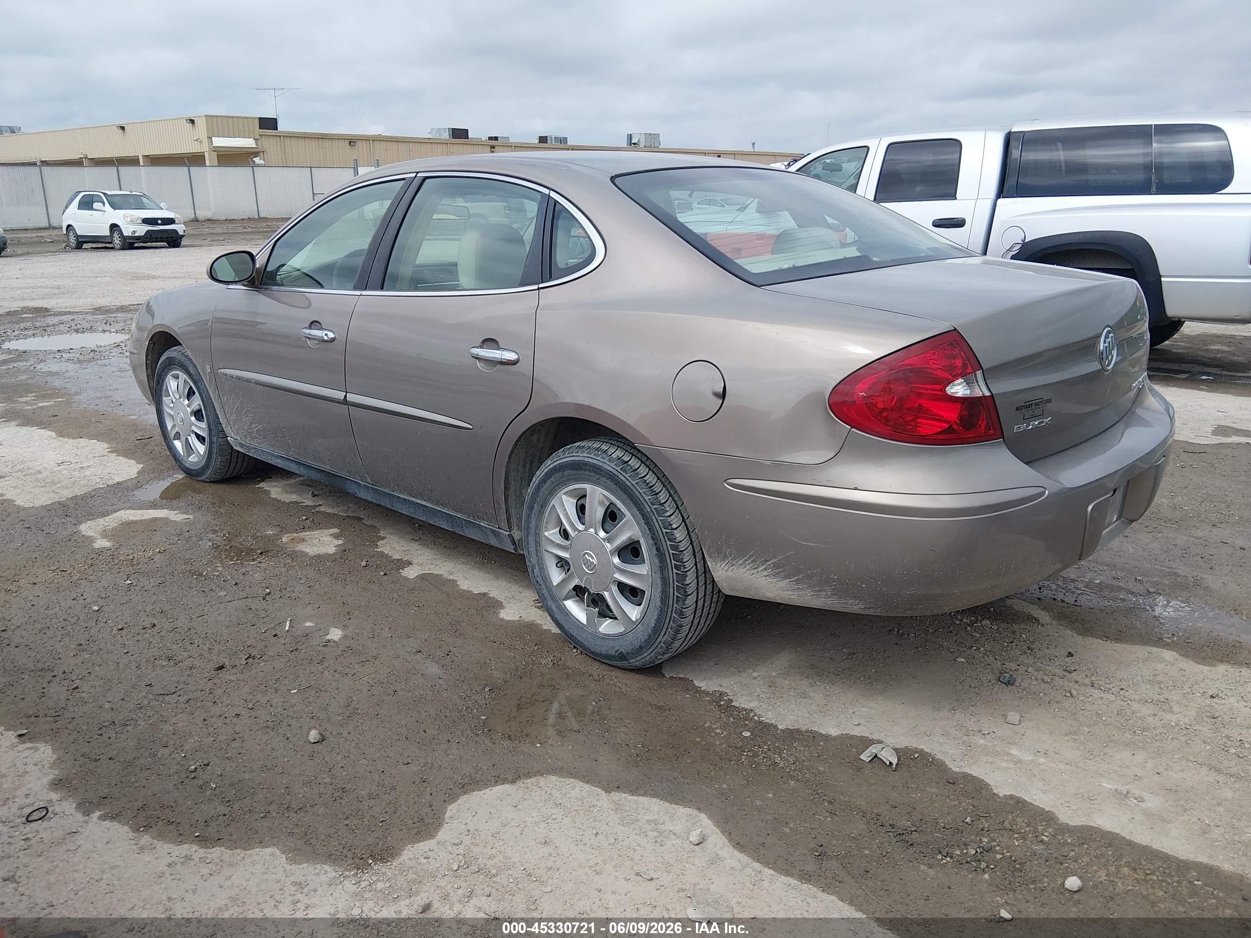 2007 Buick Lacrosse Cx Коричневый vin: 2G4WC552371118188