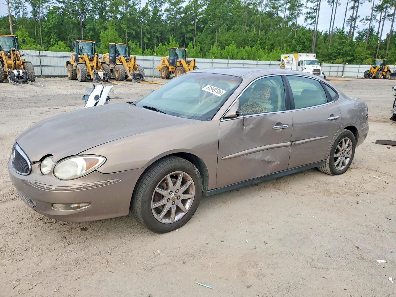 2007 Buick Lacrosse Желто-коричневый vin: 2G4WC552571121318