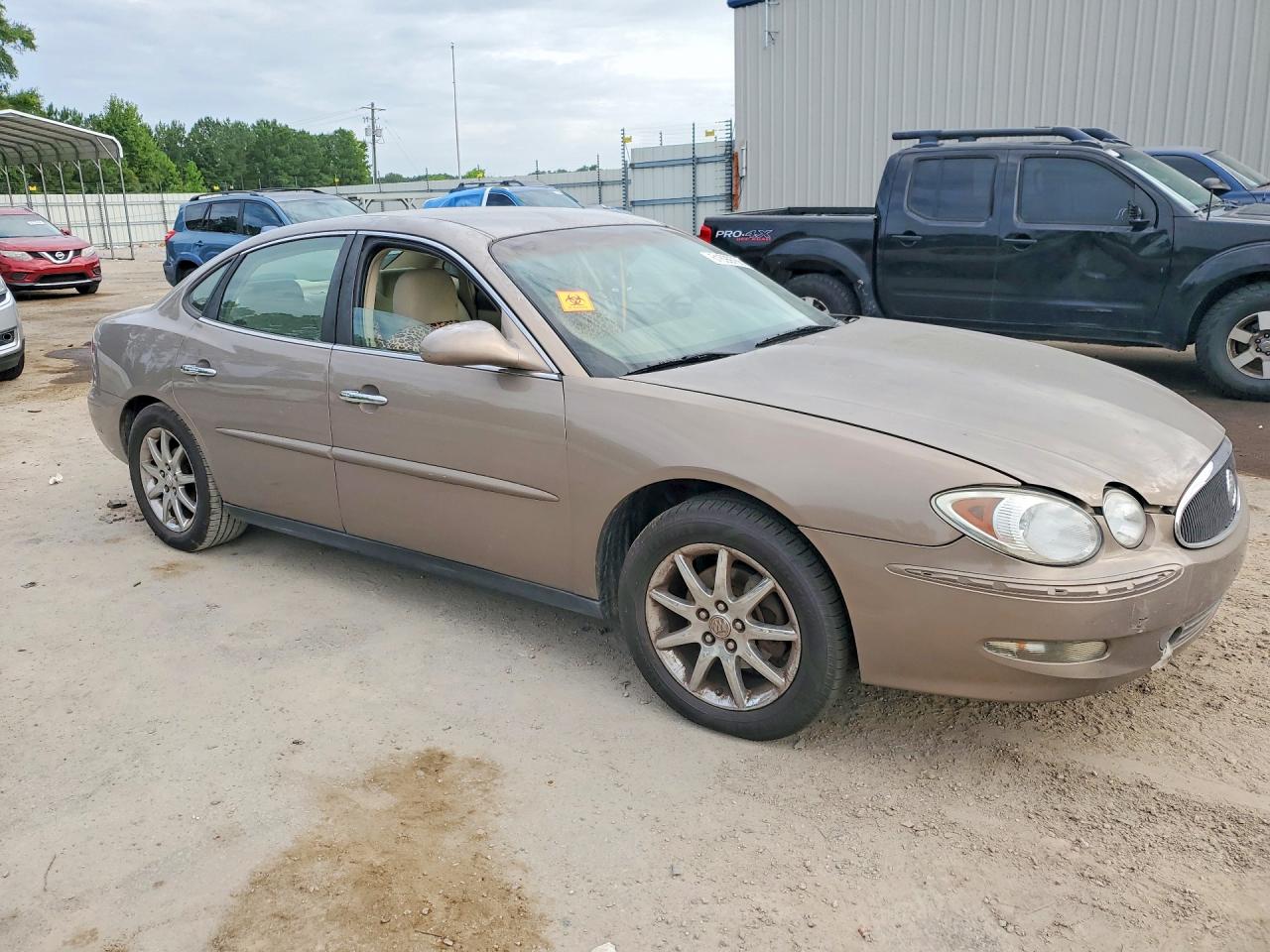 2007 Buick Lacrosse Желто-коричневый vin: 2G4WC552571121318