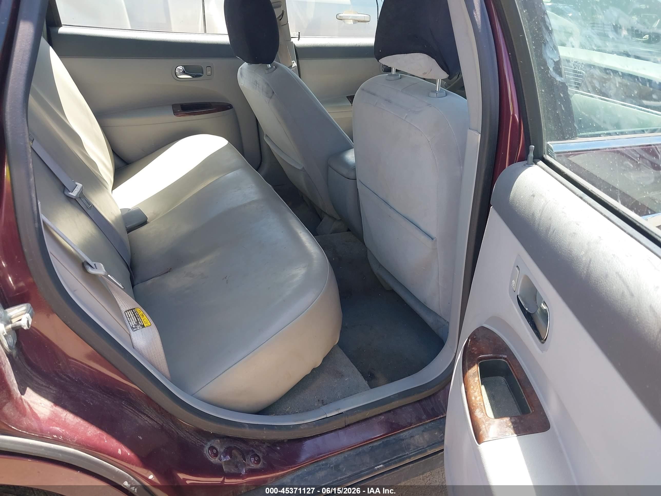2007 Buick Lacrosse Cx Maroon vin: 2G4WC552971100486