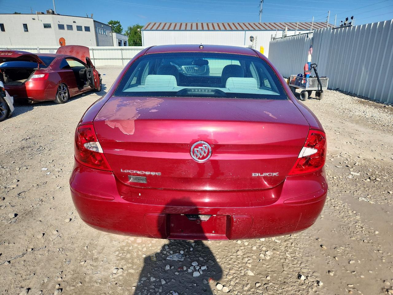 2005 Buick Lacrosse Cx Red vin: 2G4WC562X51317251