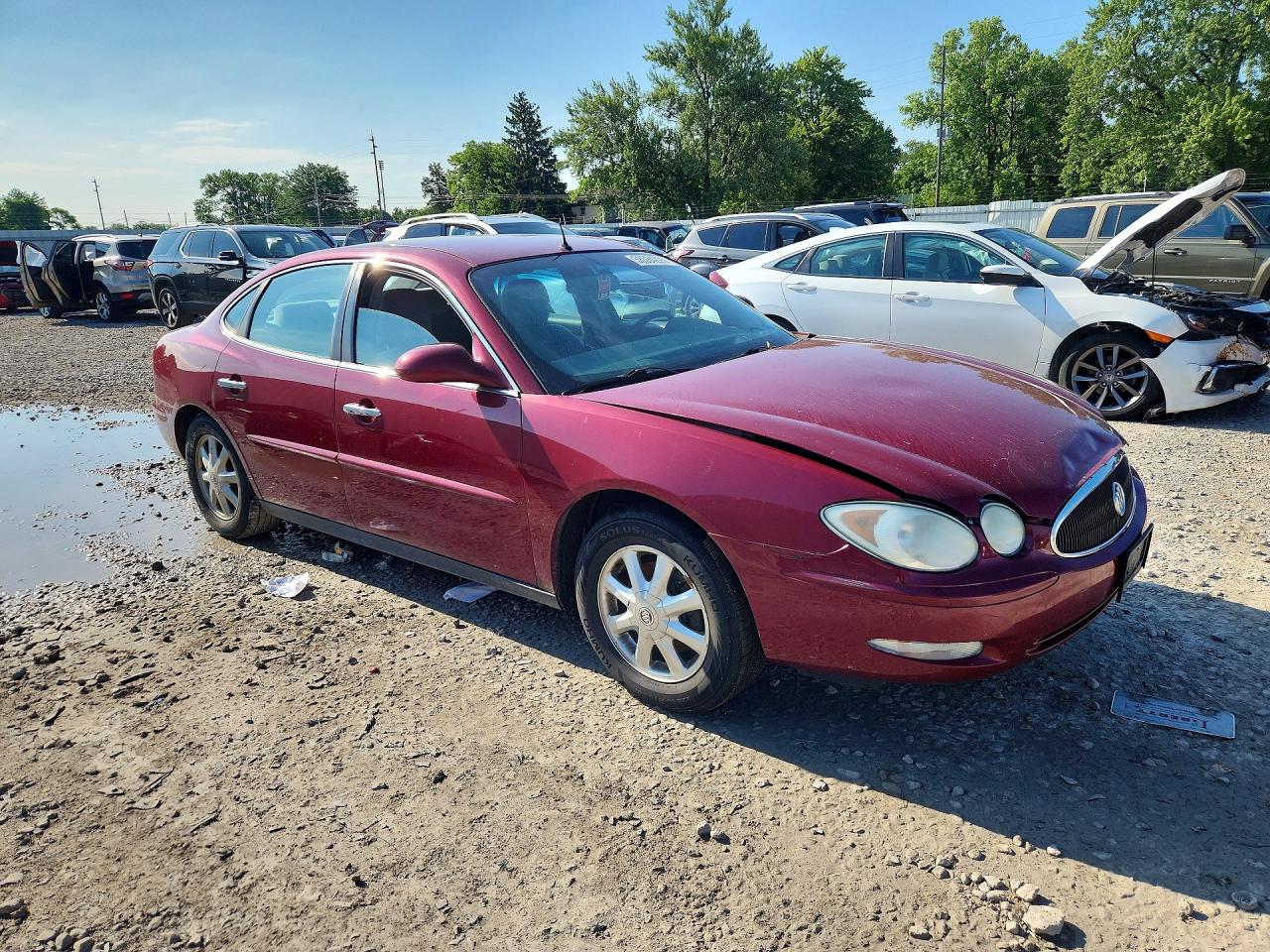 2005 Buick Lacrosse Cx Red vin: 2G4WC562X51317251