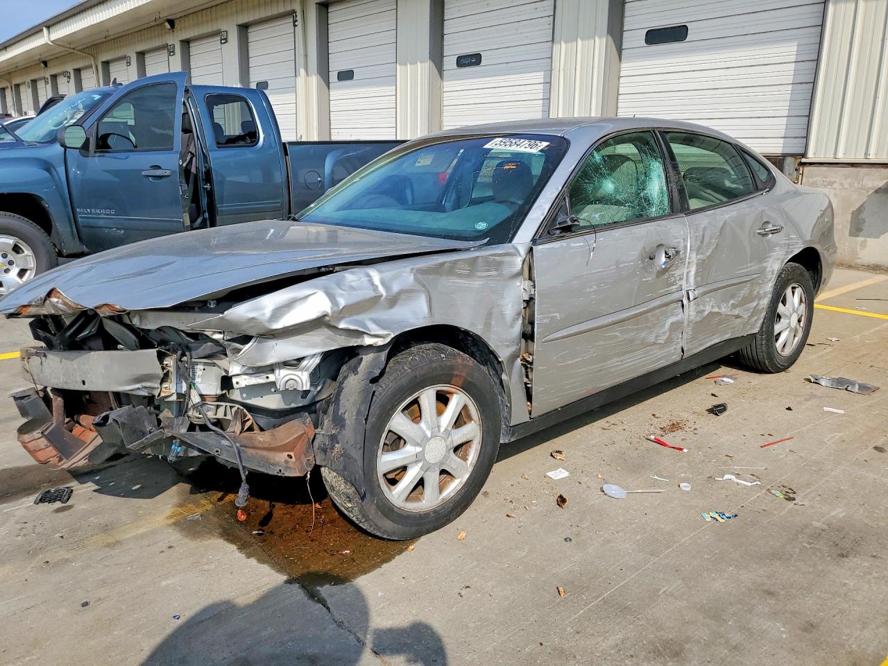 2006 Buick Lacrosse Cx Silver vin: 2G4WC582061250710