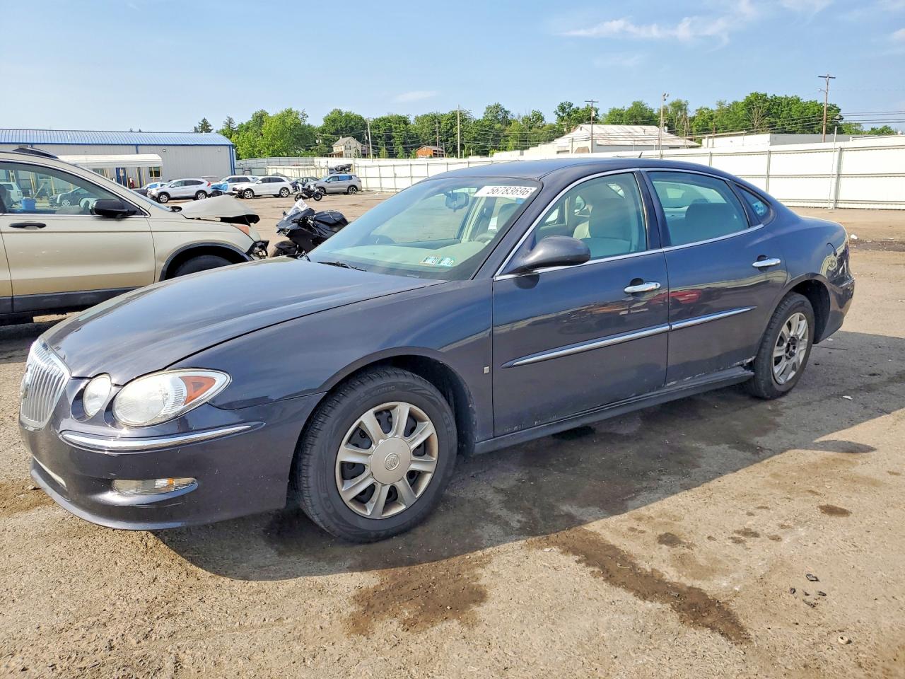 2008 Buick Lacrosse Cx Gray vin: 2G4WC582081291177