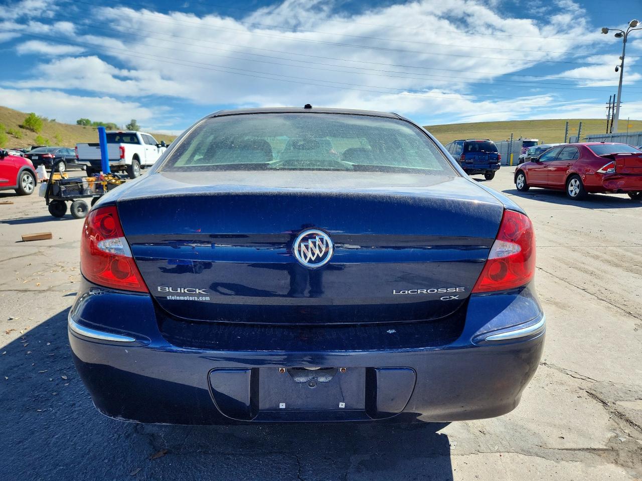 2008 Buick Lacrosse Cx Blue vin: 2G4WC582081359218