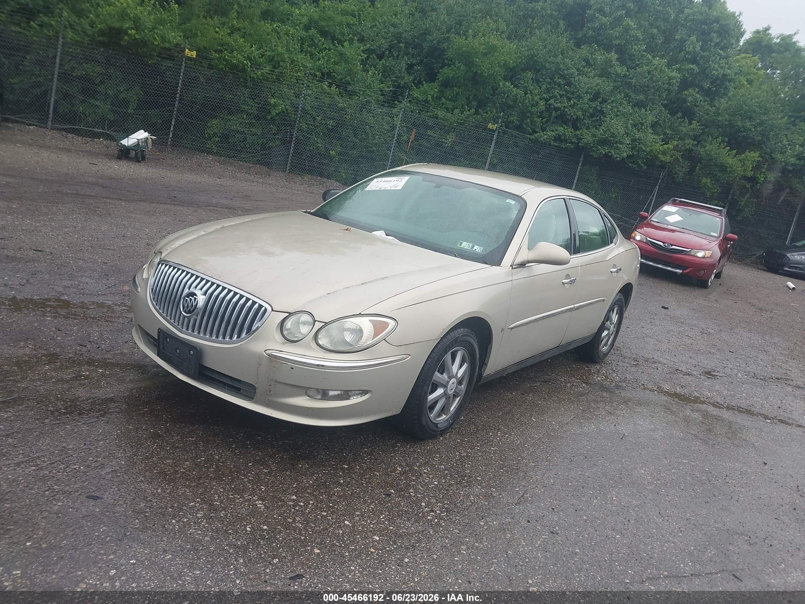 2009 Buick Lacrosse Cx Кремовый vin: 2G4WC582091198841