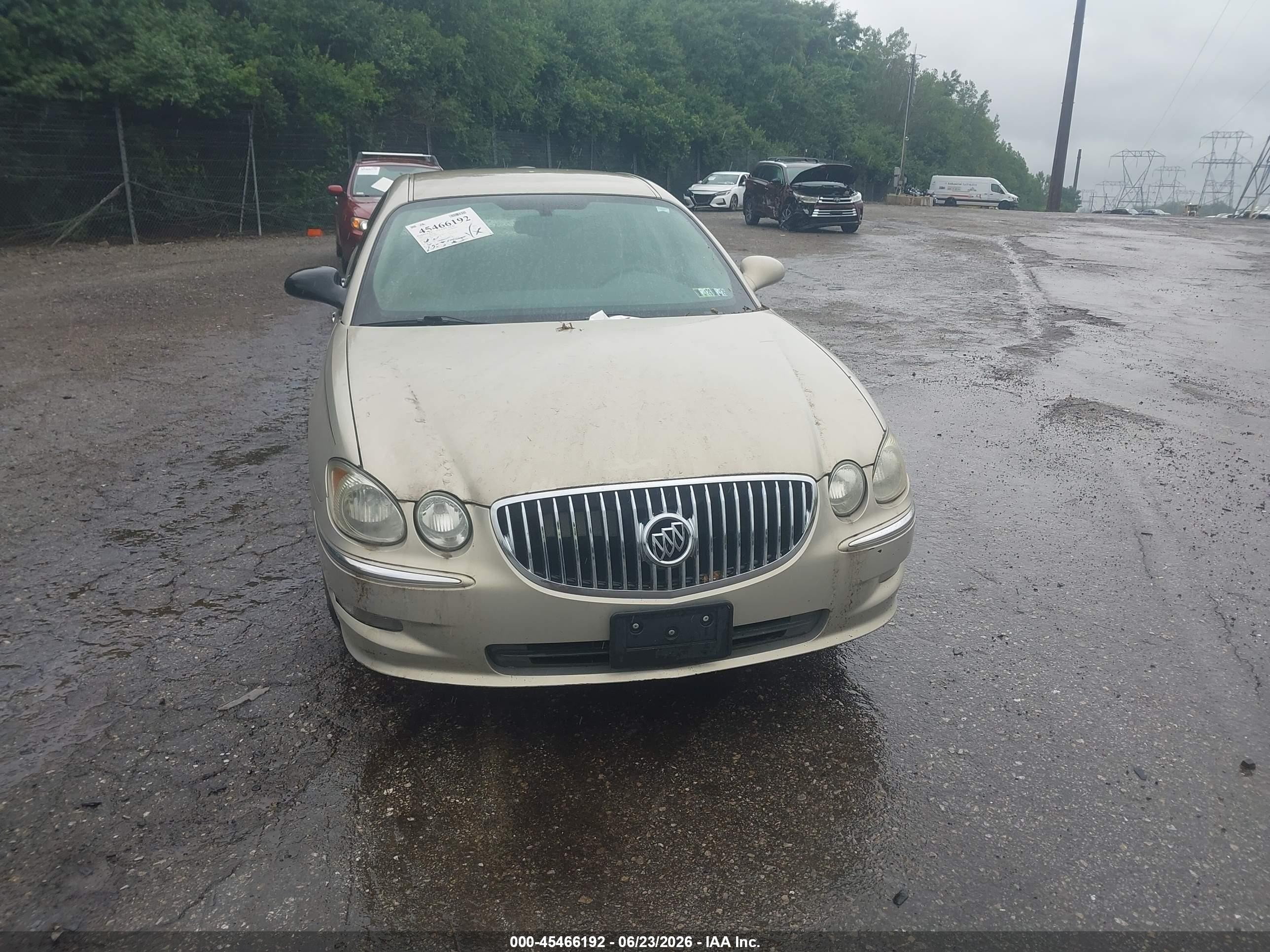 2009 Buick Lacrosse Cx Кремовый vin: 2G4WC582091198841