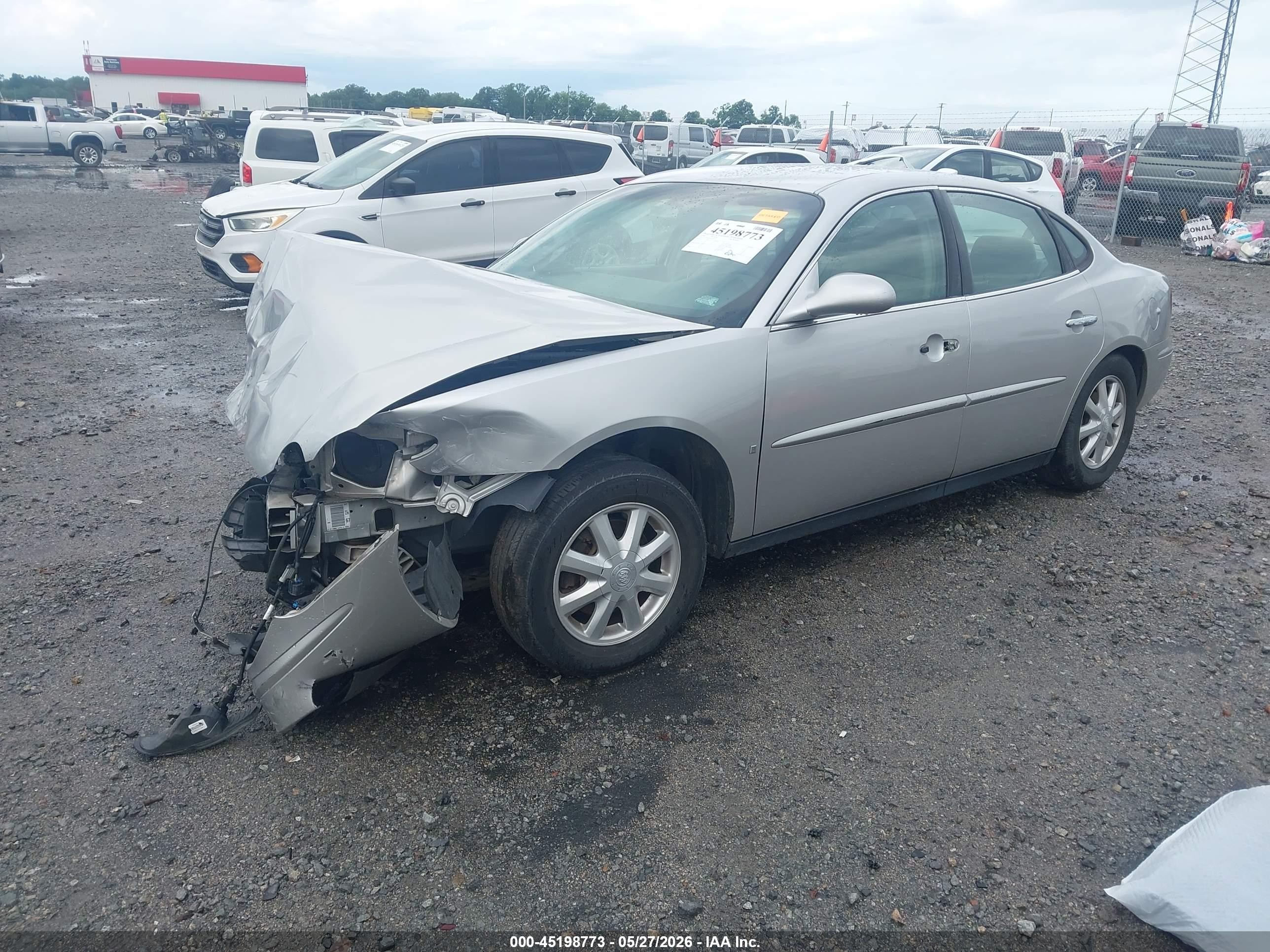 2006 Buick Lacrosse Cx Silver vin: 2G4WC582161252577