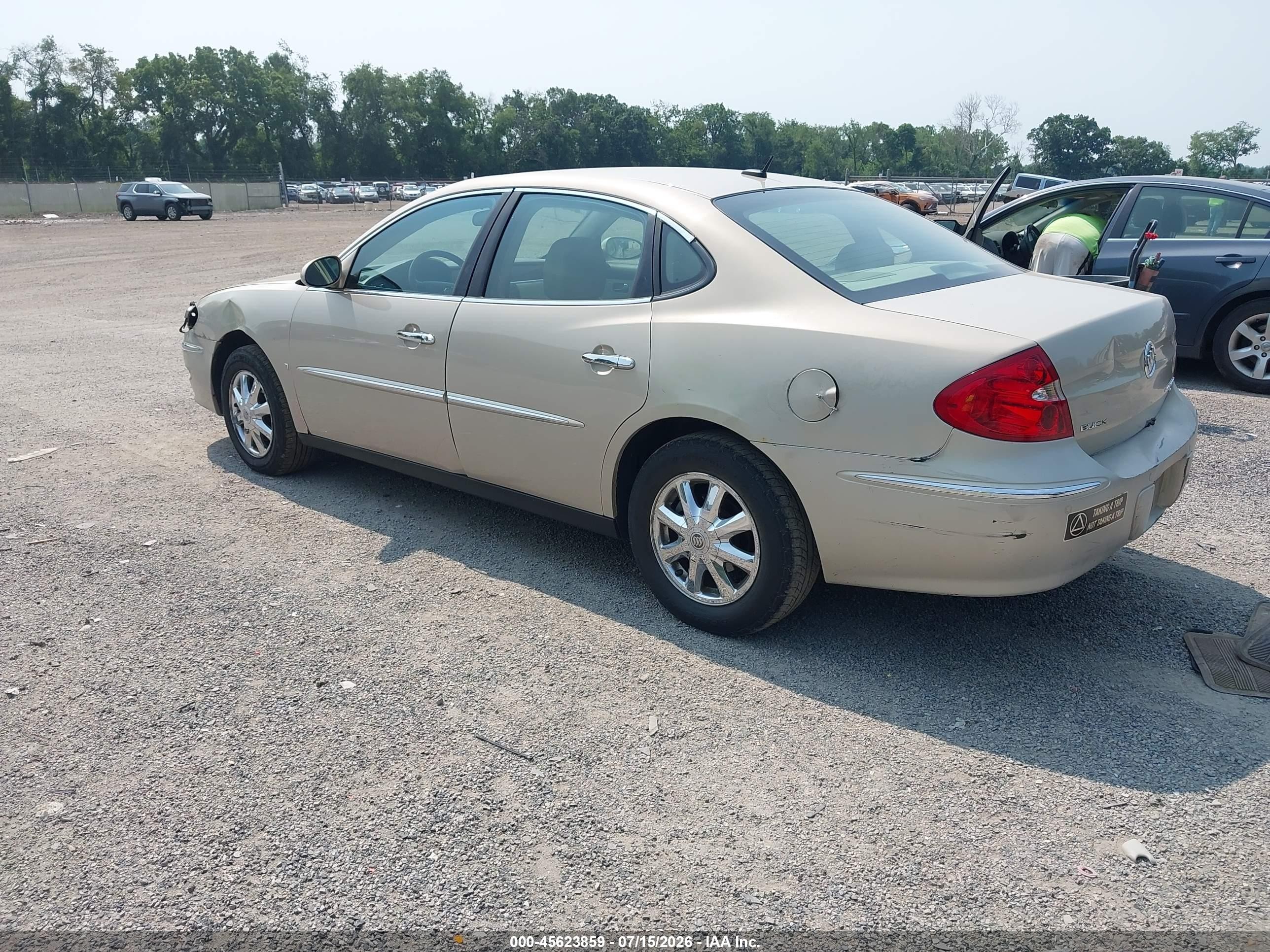 2008 Buick Lacrosse Cx Beige vin: 2G4WC582181169203