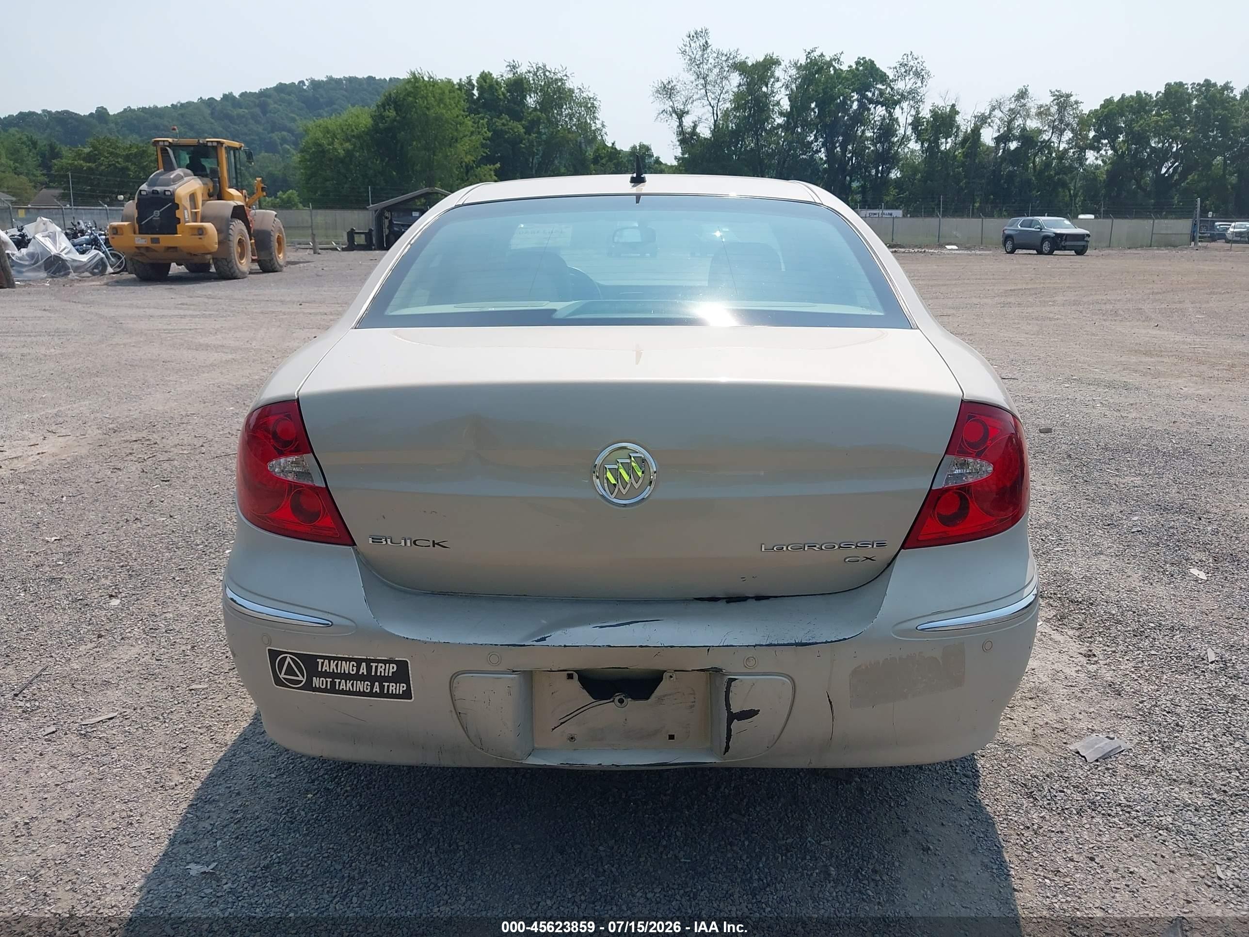 2008 Buick Lacrosse Cx Beige vin: 2G4WC582181169203