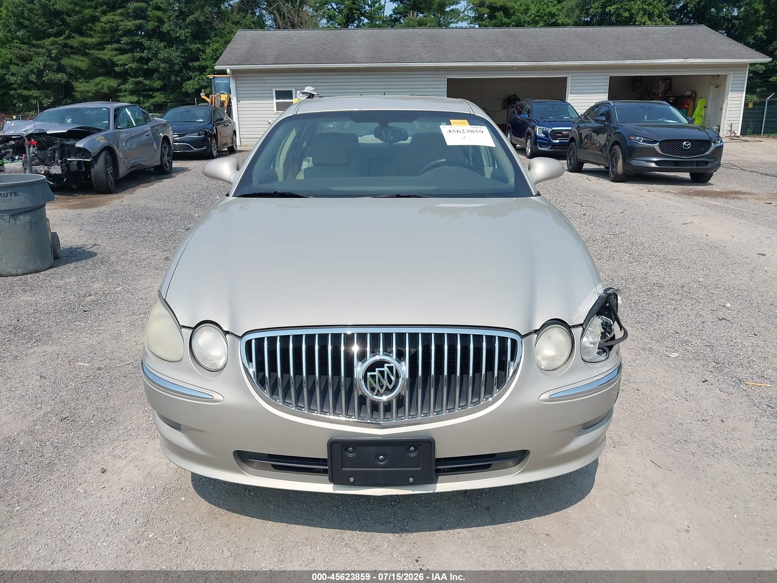 2008 Buick Lacrosse Cx Beige vin: 2G4WC582181169203