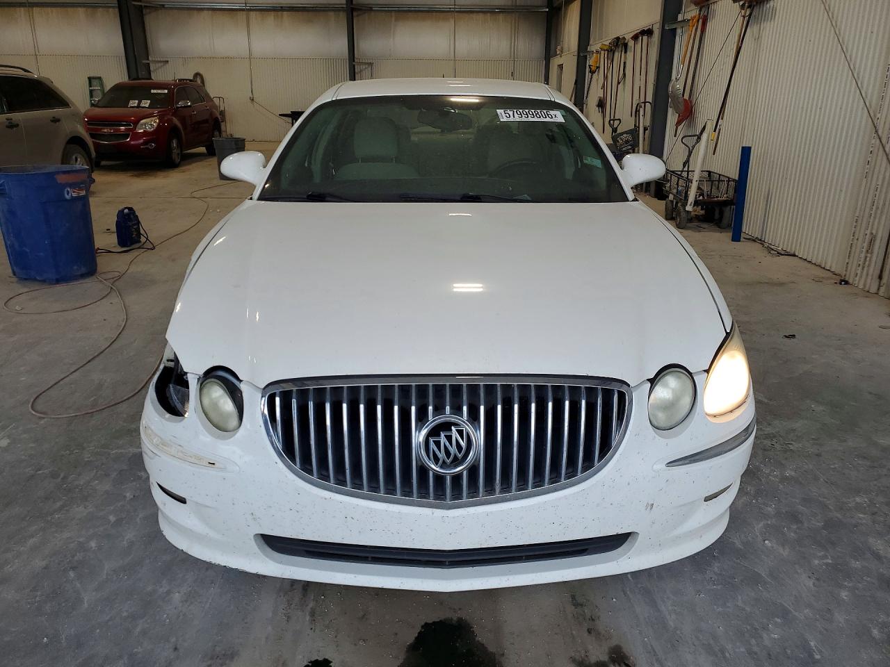2008 Buick Lacrosse Cx White vin: 2G4WC582181274257