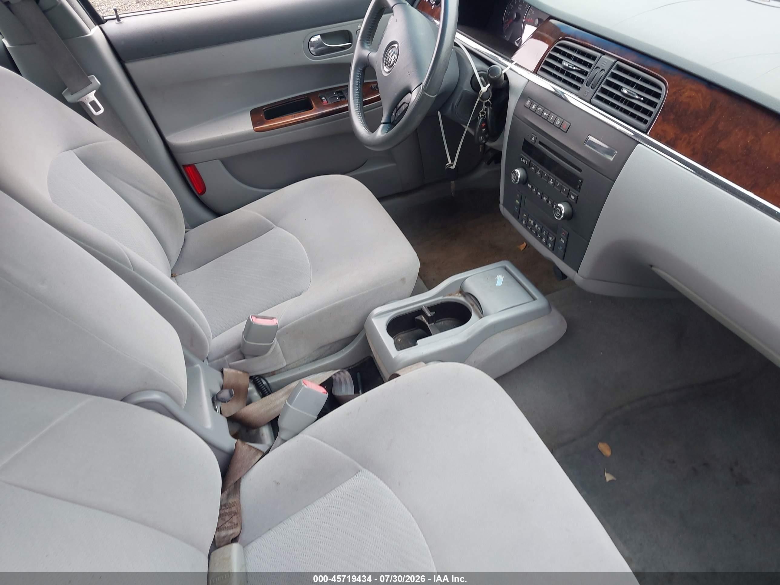2007 Buick Lacrosse Cx Черный vin: 2G4WC582271130487