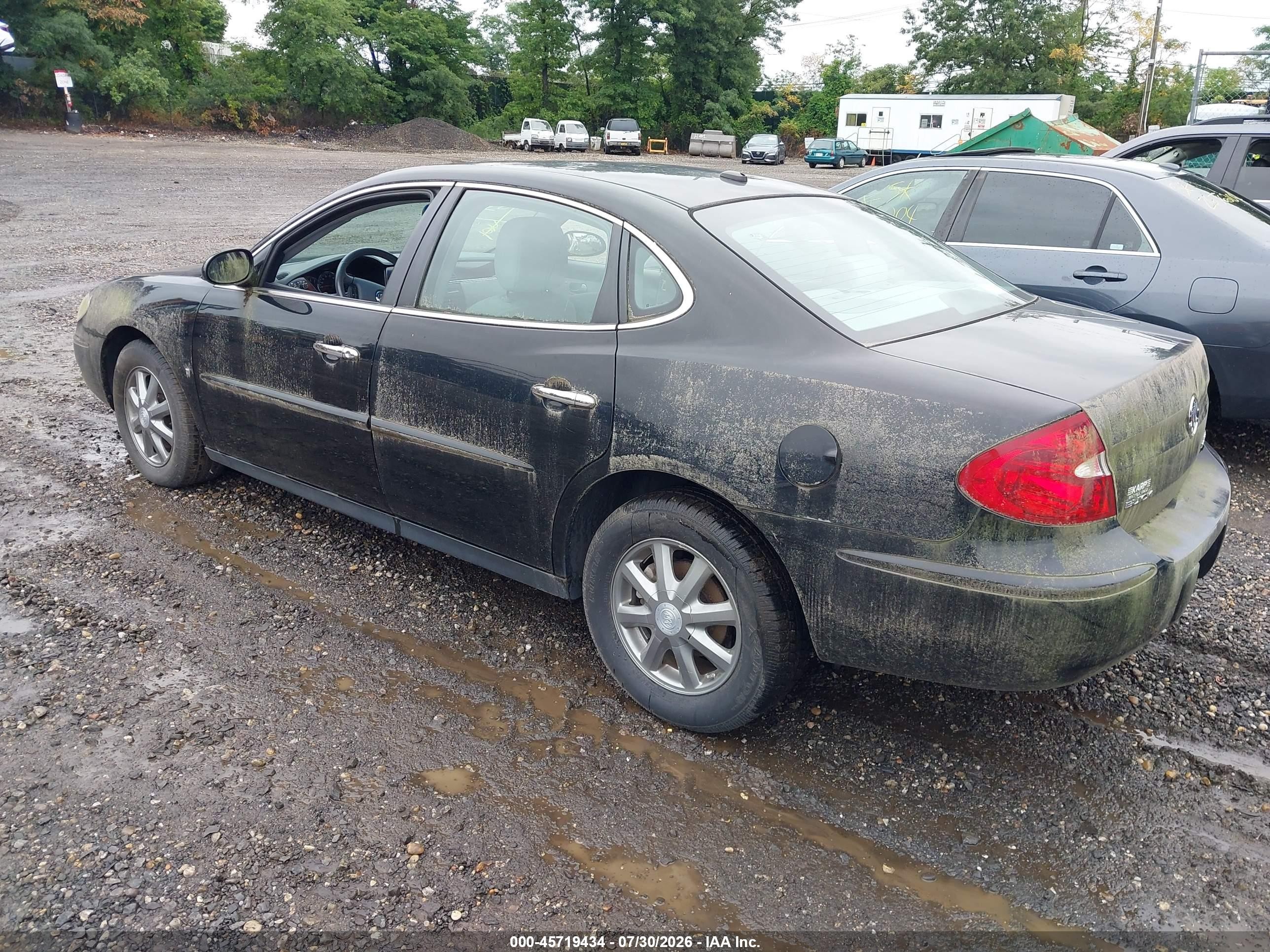 2007 Buick Lacrosse Cx Черный vin: 2G4WC582271130487