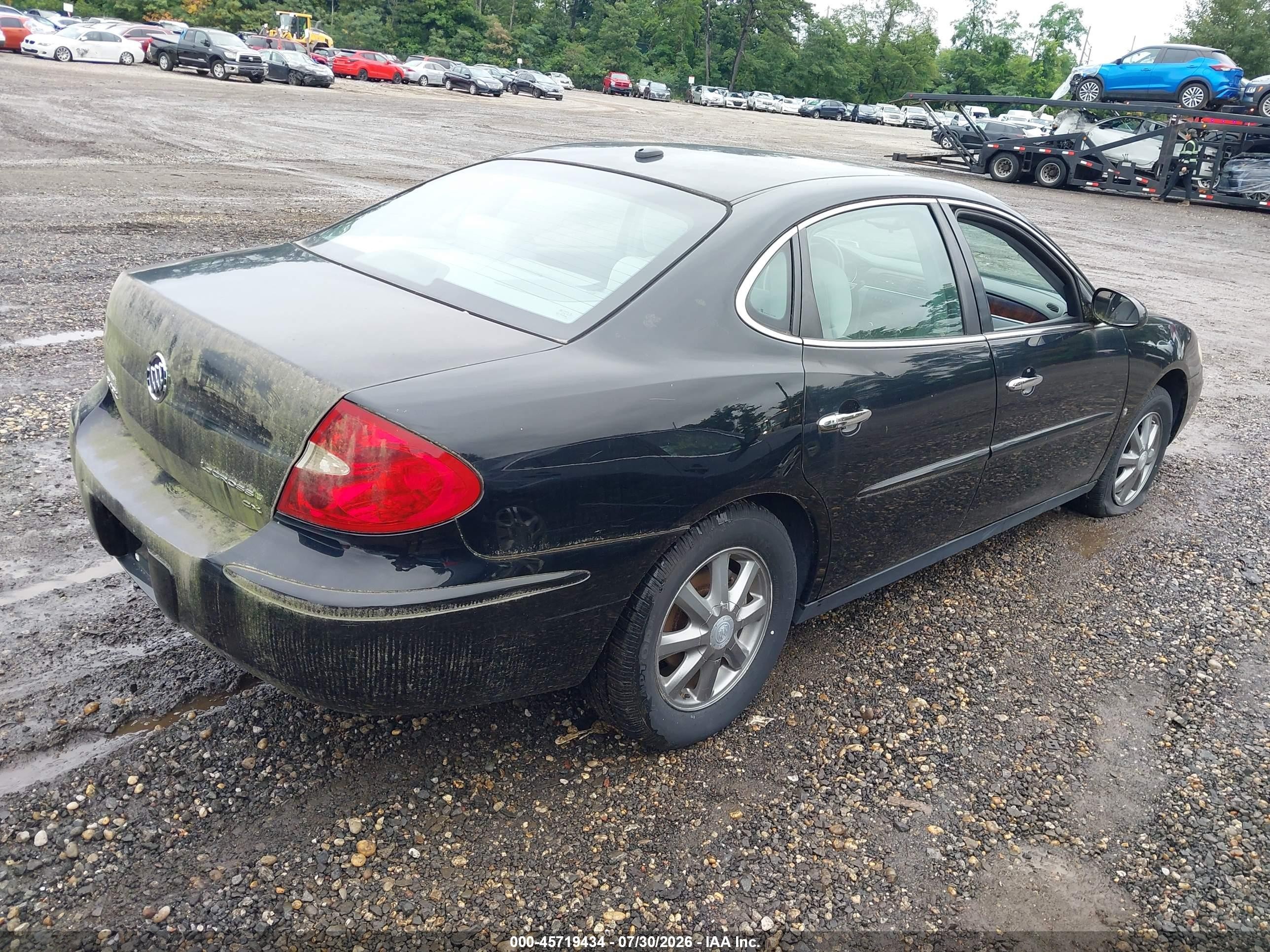 2007 Buick Lacrosse Cx Черный vin: 2G4WC582271130487