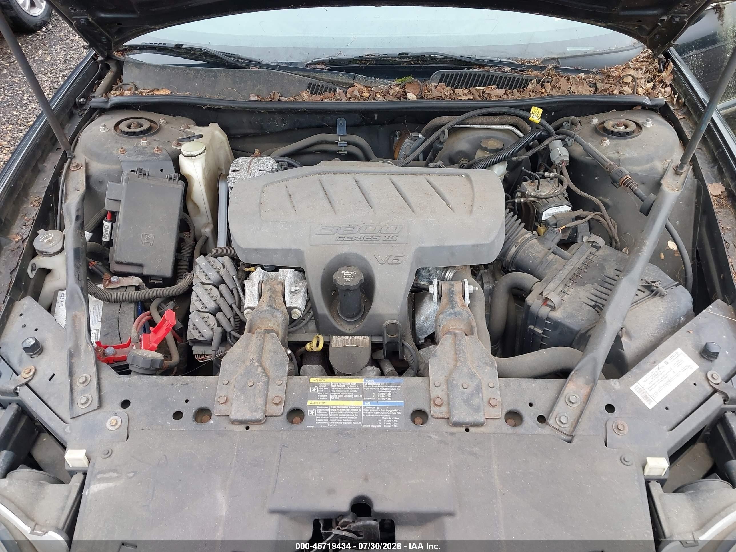 2007 Buick Lacrosse Cx Черный vin: 2G4WC582271130487