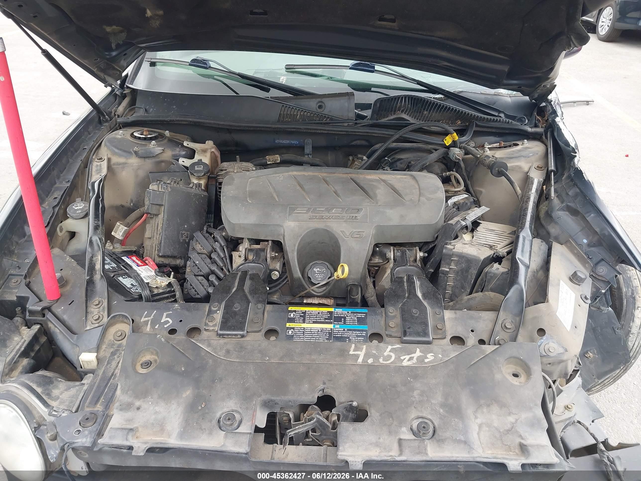 2008 Buick Lacrosse Cx Серый vin: 2G4WC582281196460