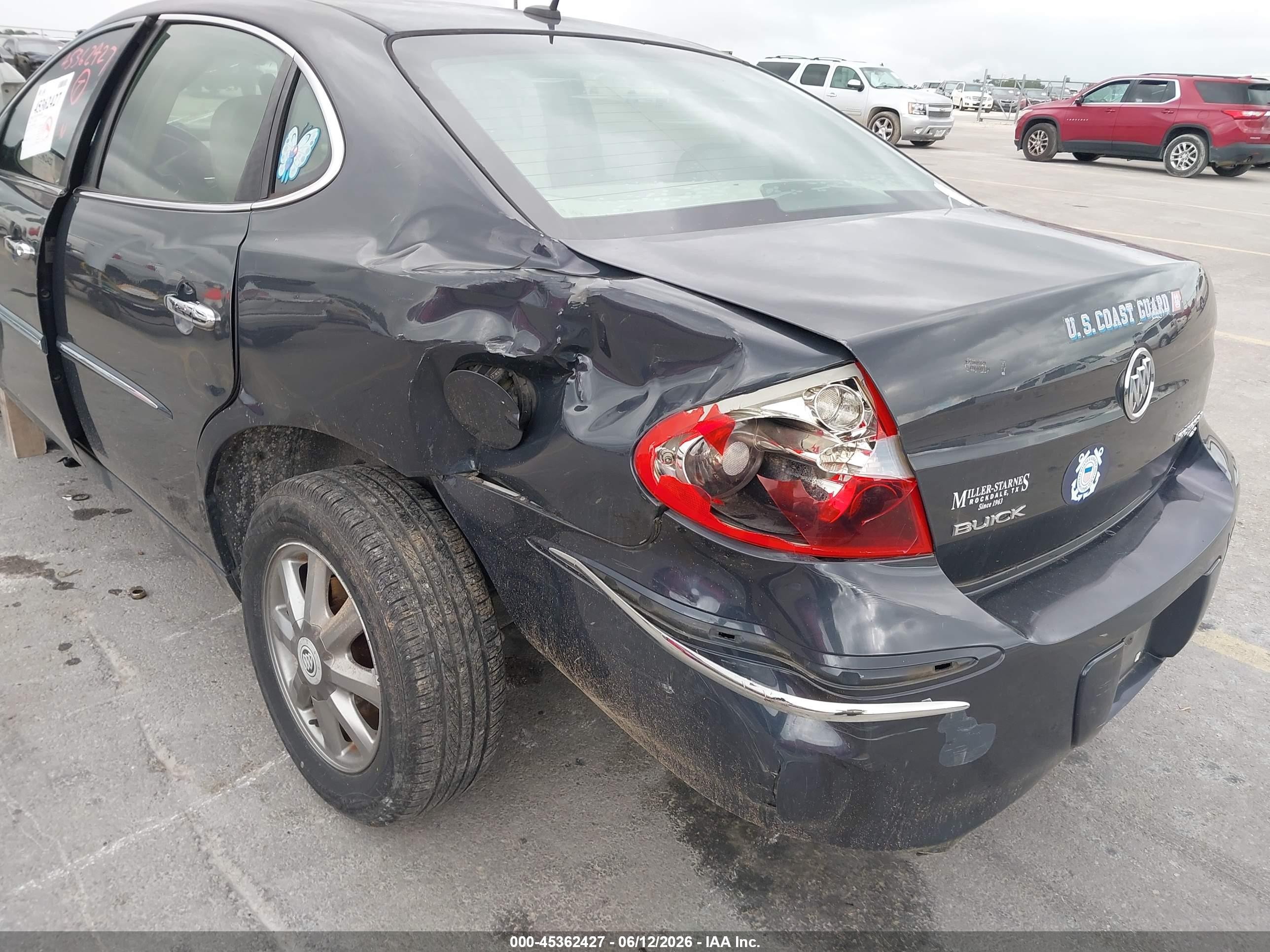 2008 Buick Lacrosse Cx Серый vin: 2G4WC582281196460