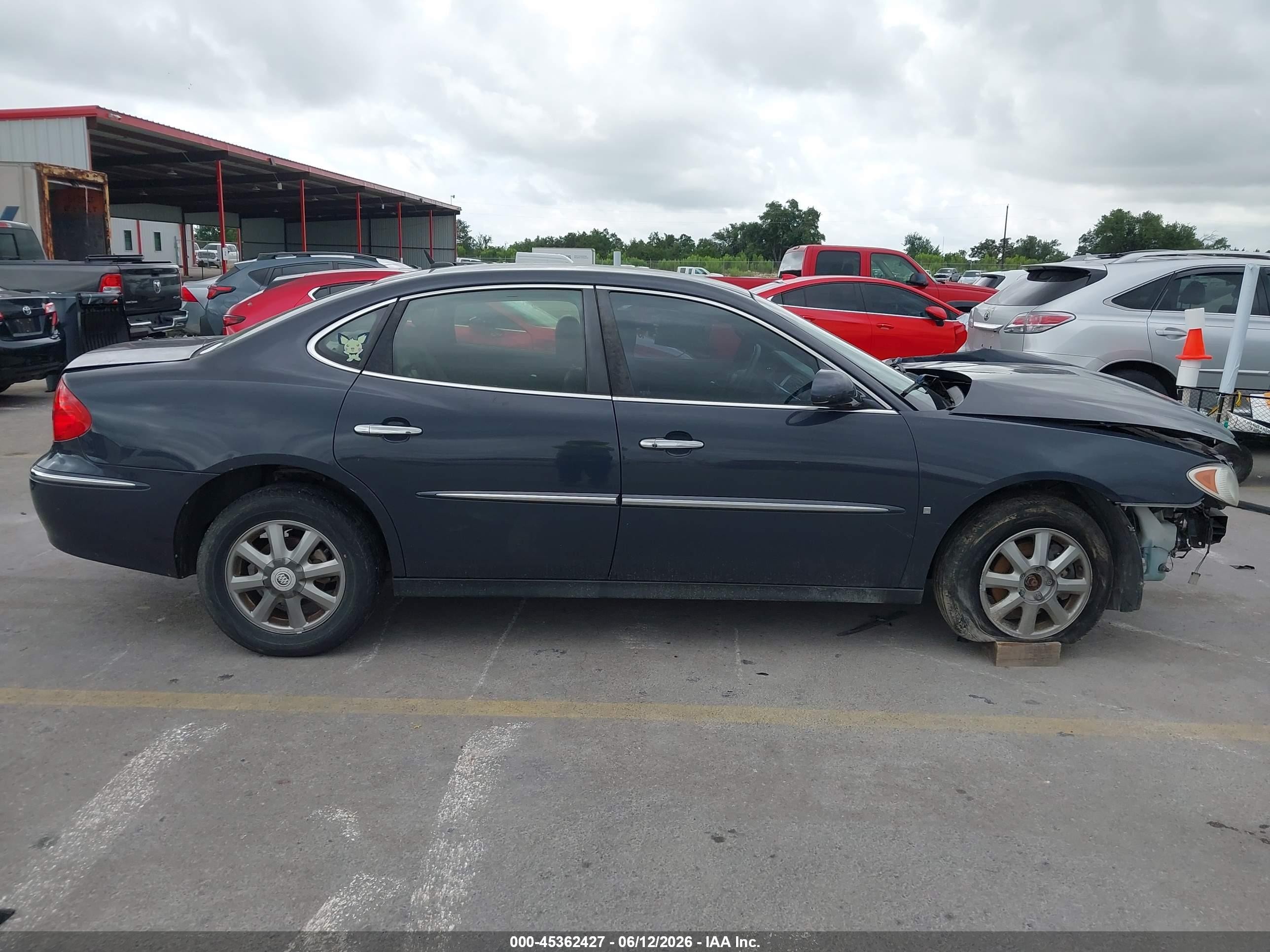 2008 Buick Lacrosse Cx Серый vin: 2G4WC582281196460