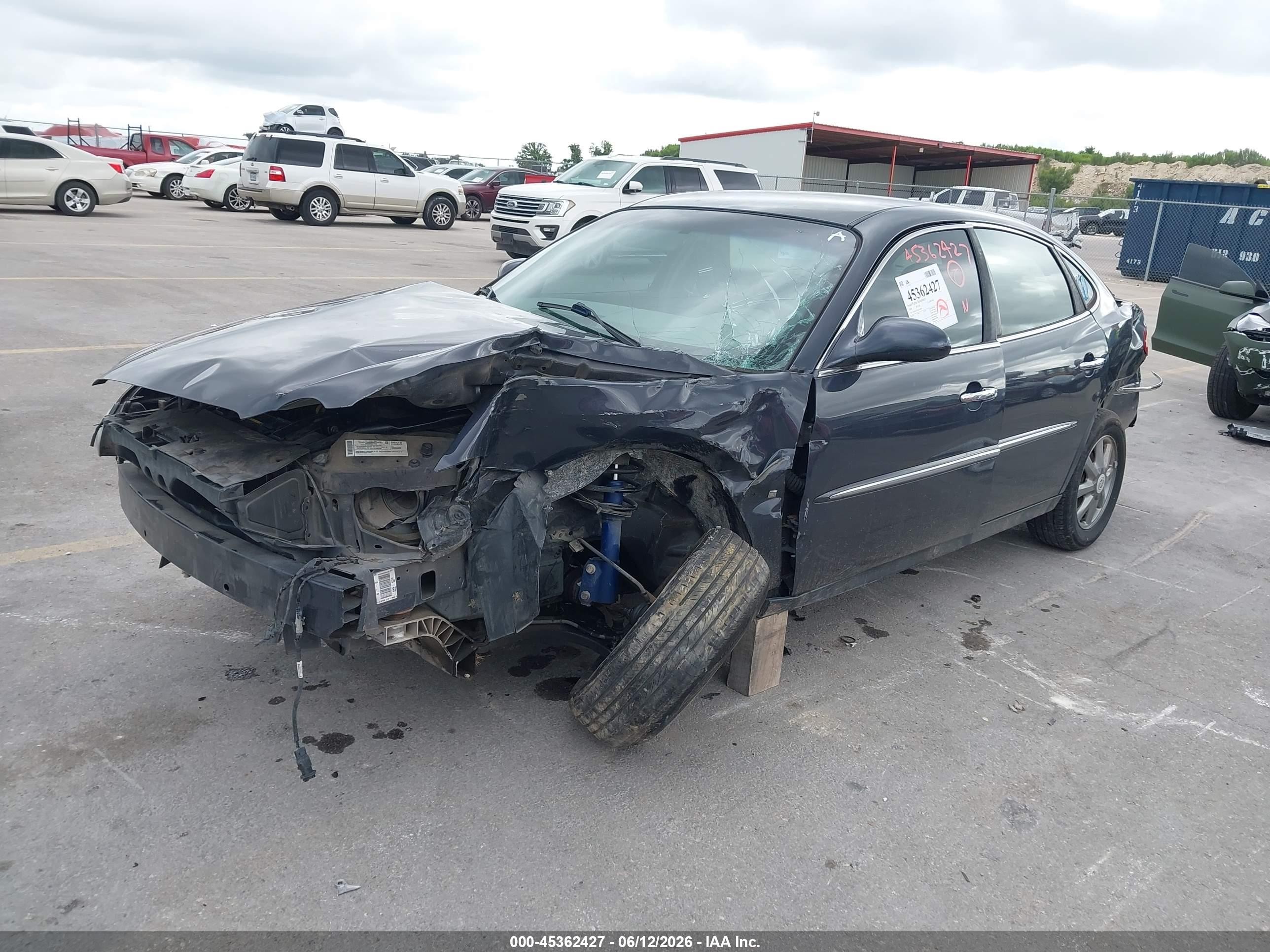 2008 Buick Lacrosse Cx Серый vin: 2G4WC582281196460