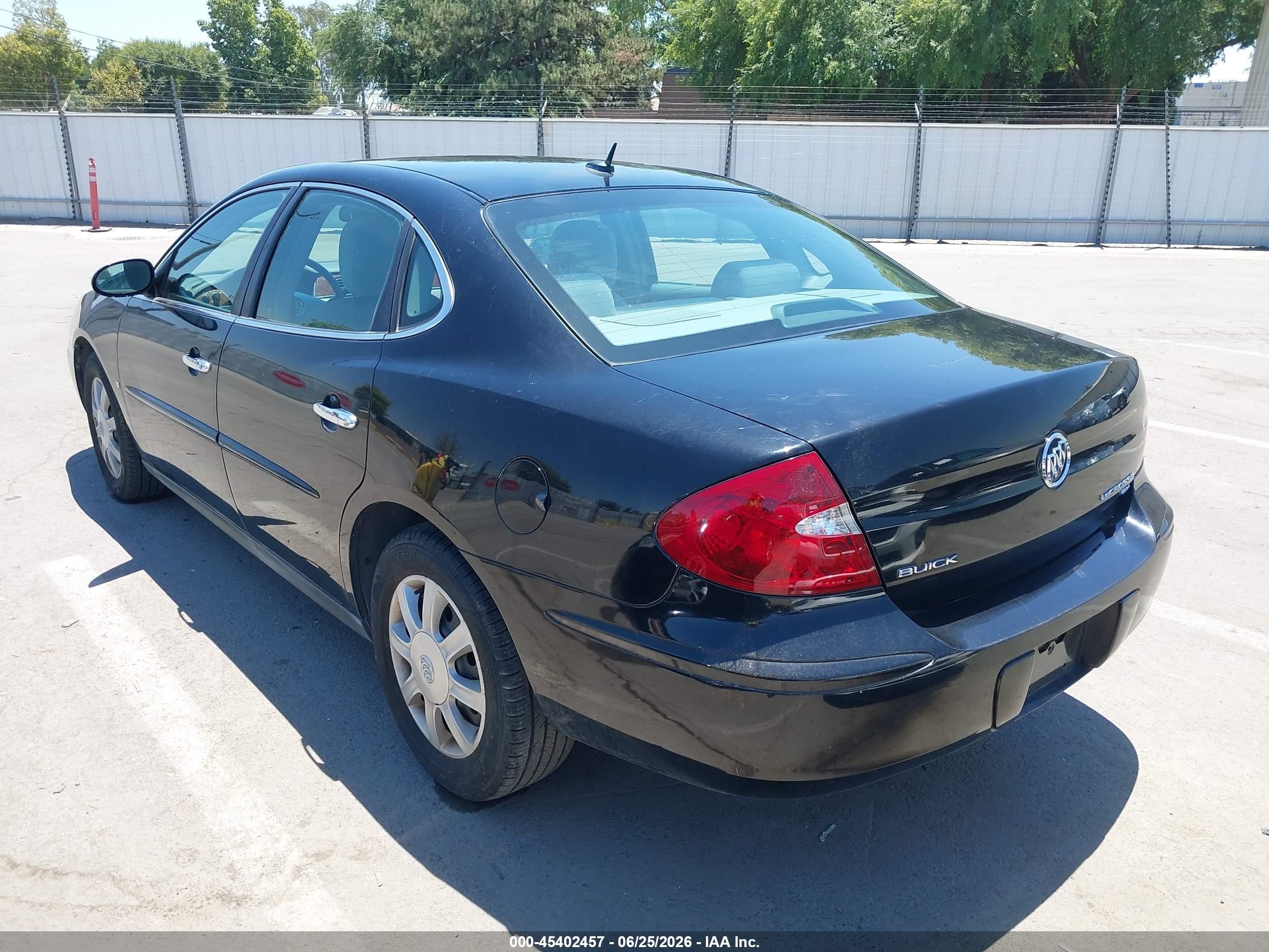 2006 Buick Lacrosse Cx Черный vin: 2G4WC582361165876