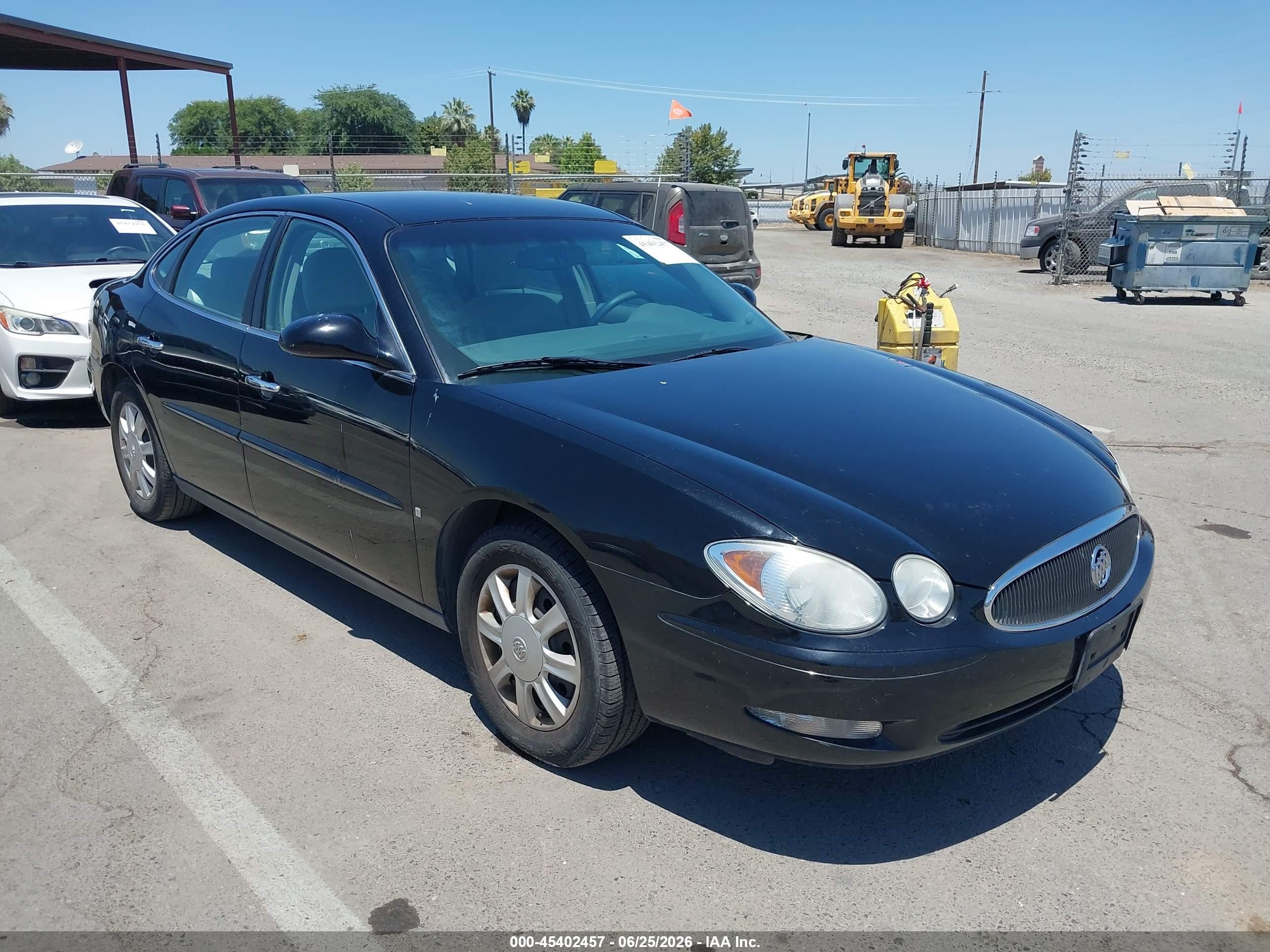 2006 Buick Lacrosse Cx Black vin: 2G4WC582361165876