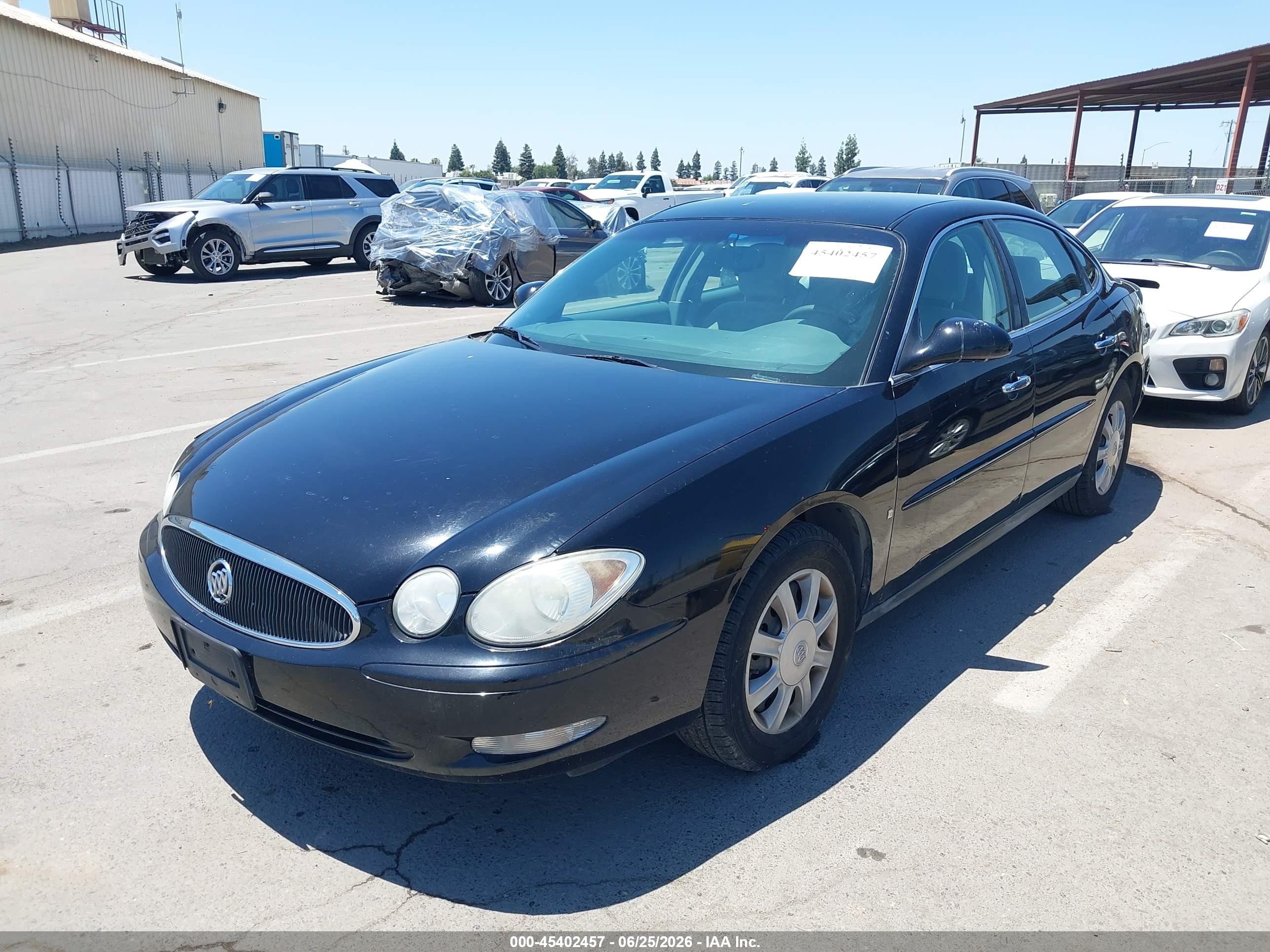 2006 Buick Lacrosse Cx Черный vin: 2G4WC582361165876