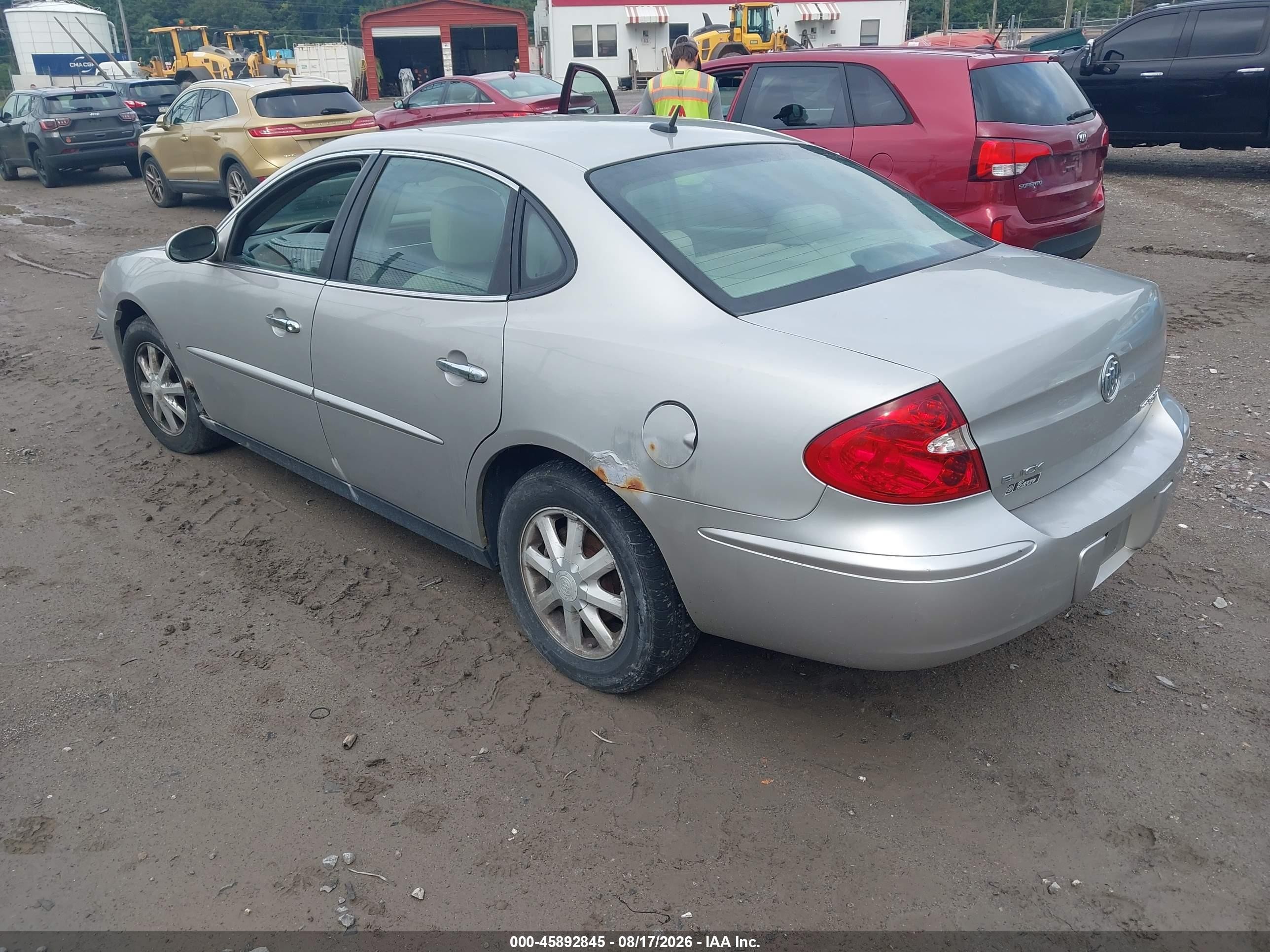 2006 Buick Lacrosse Cx Silver vin: 2G4WC582361310611