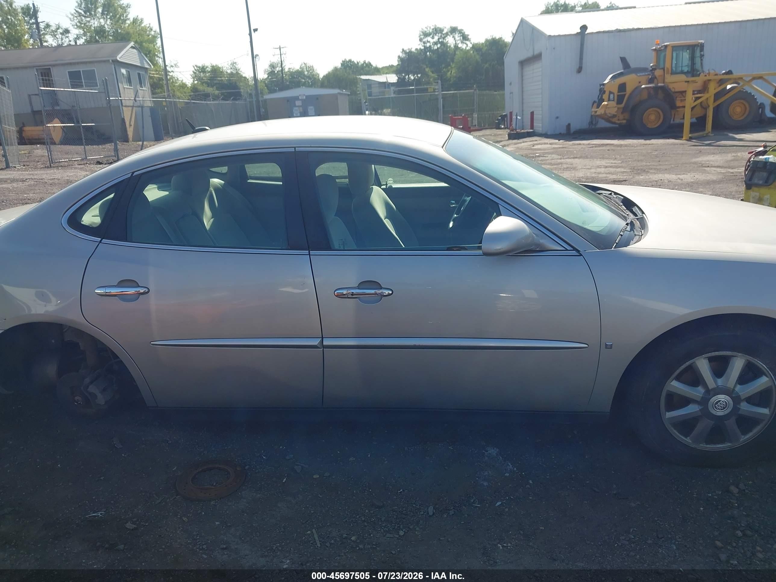 2007 Buick Lacrosse Cx Gray vin: 2G4WC582471198922