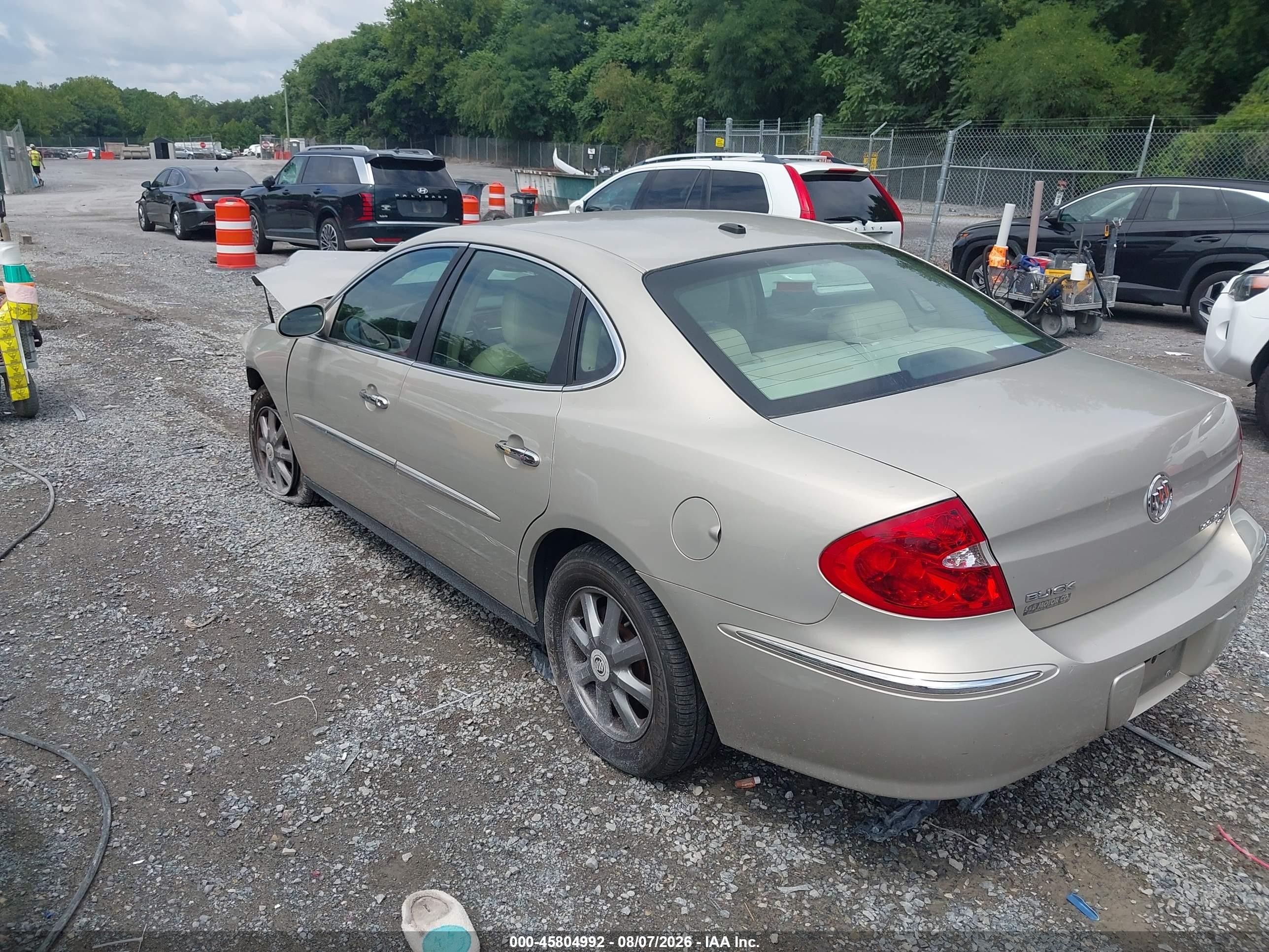 2009 Buick Lacrosse Cx Champagne vin: 2G4WC582491222817
