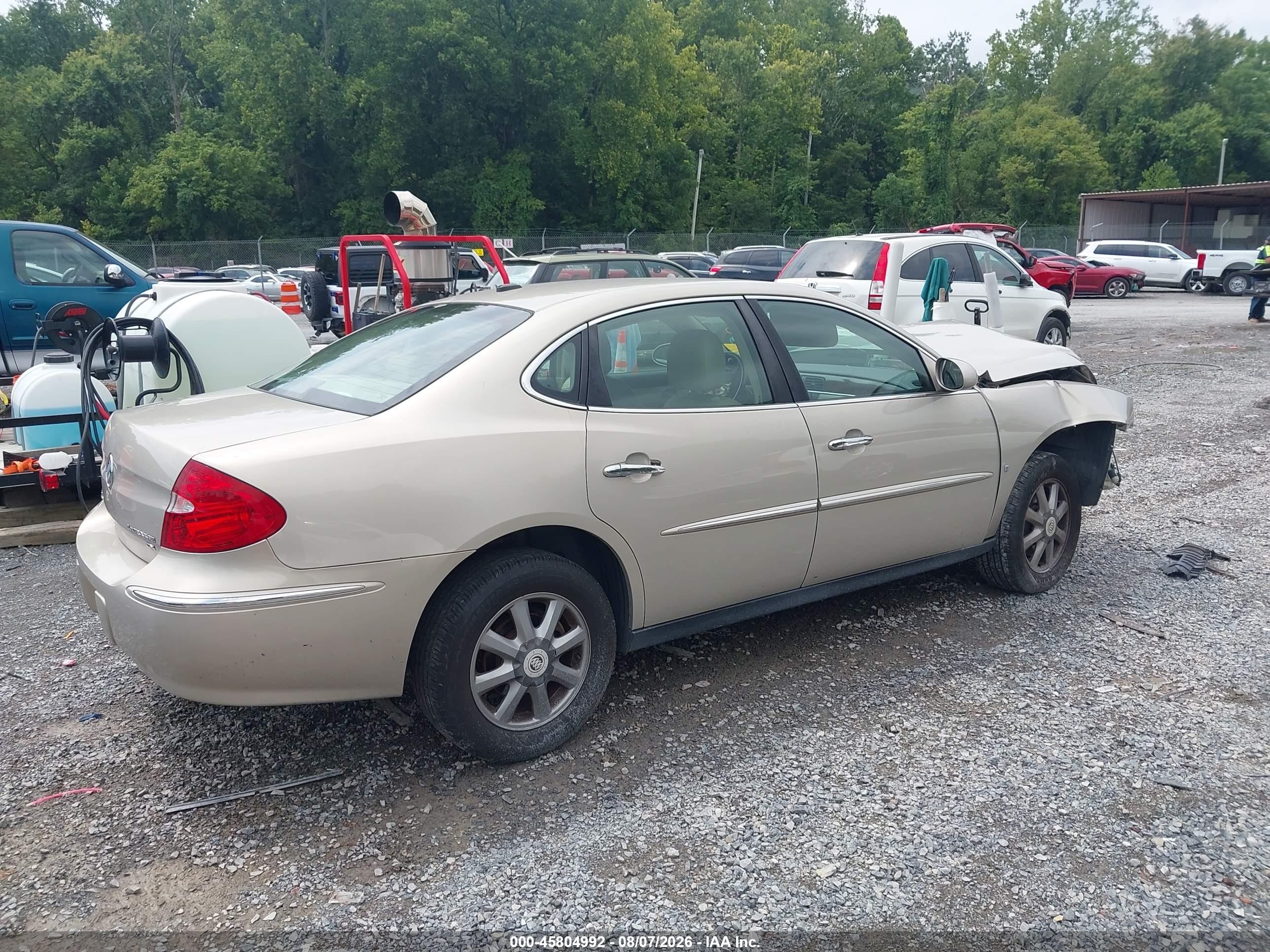 2009 Buick Lacrosse Cx Champagne vin: 2G4WC582491222817