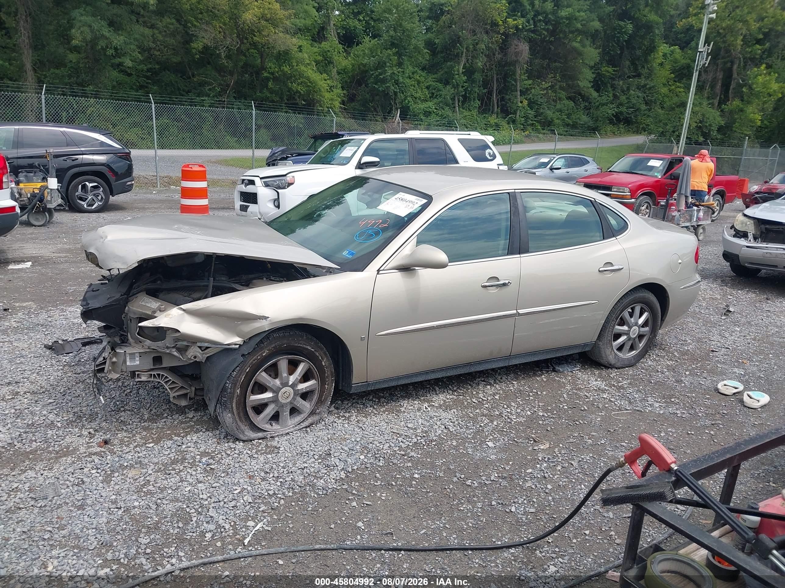 2009 Buick Lacrosse Cx Champagne vin: 2G4WC582491222817