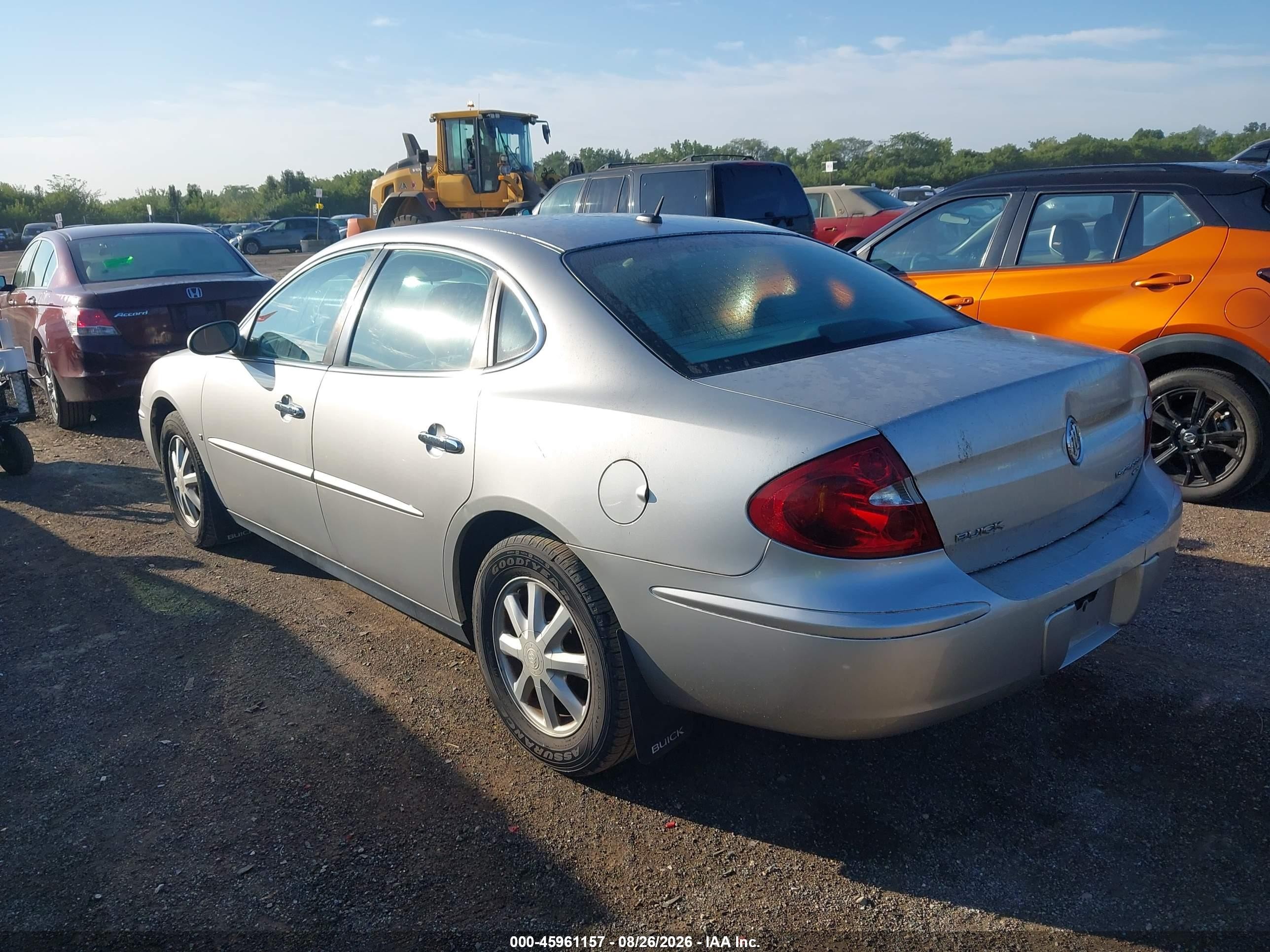 2006 Buick Lacrosse Cx Silver vin: 2G4WC582561205990