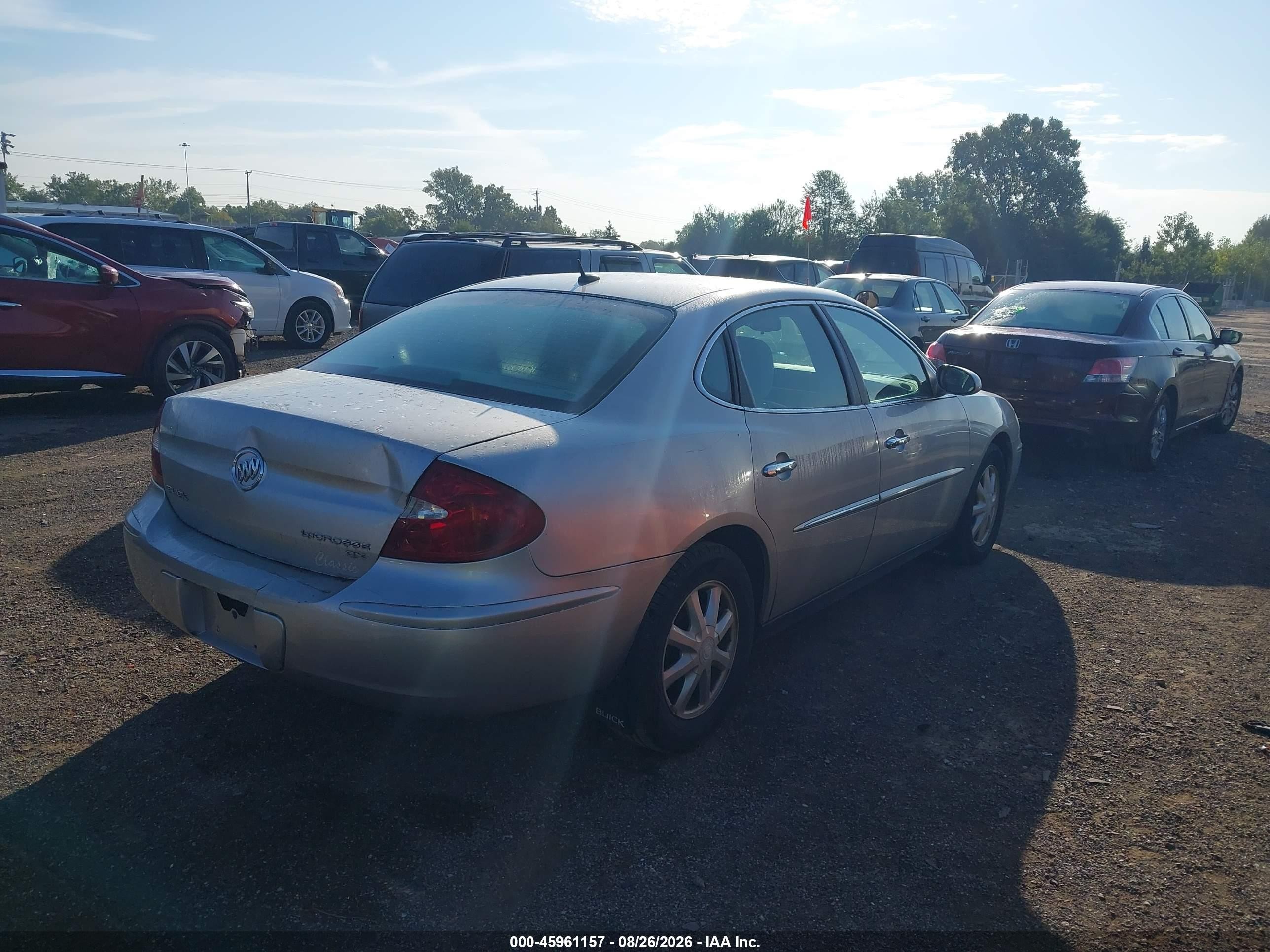 2006 Buick Lacrosse Cx Silver vin: 2G4WC582561205990