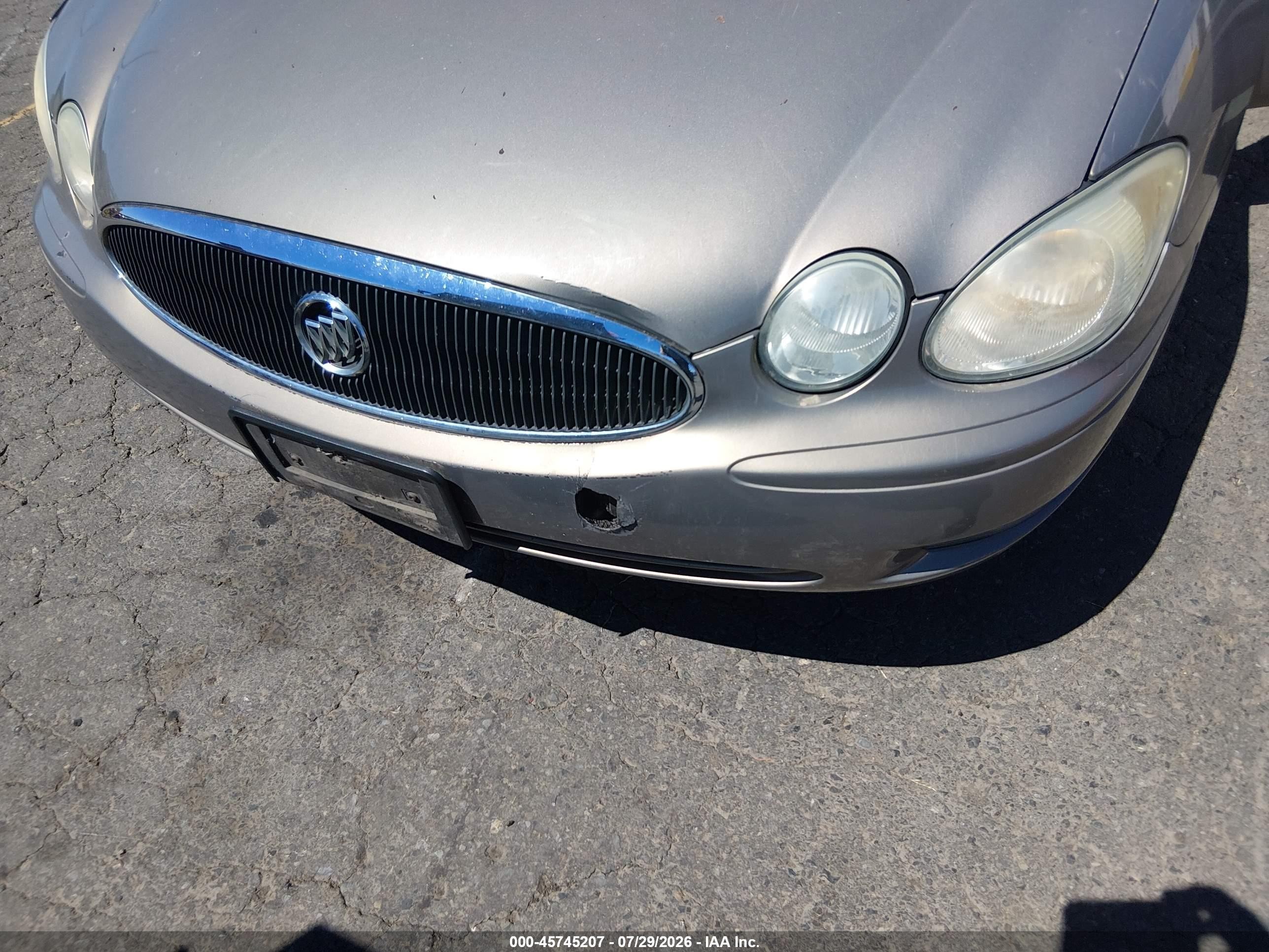 2006 Buick Lacrosse Cx Gray vin: 2G4WC582561218397