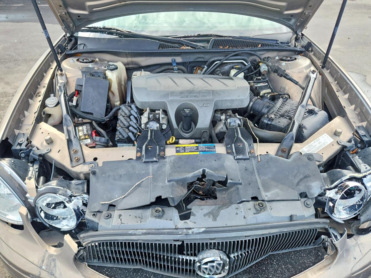 2006 Buick Lacrosse Cx Beige vin: 2G4WC582561223003