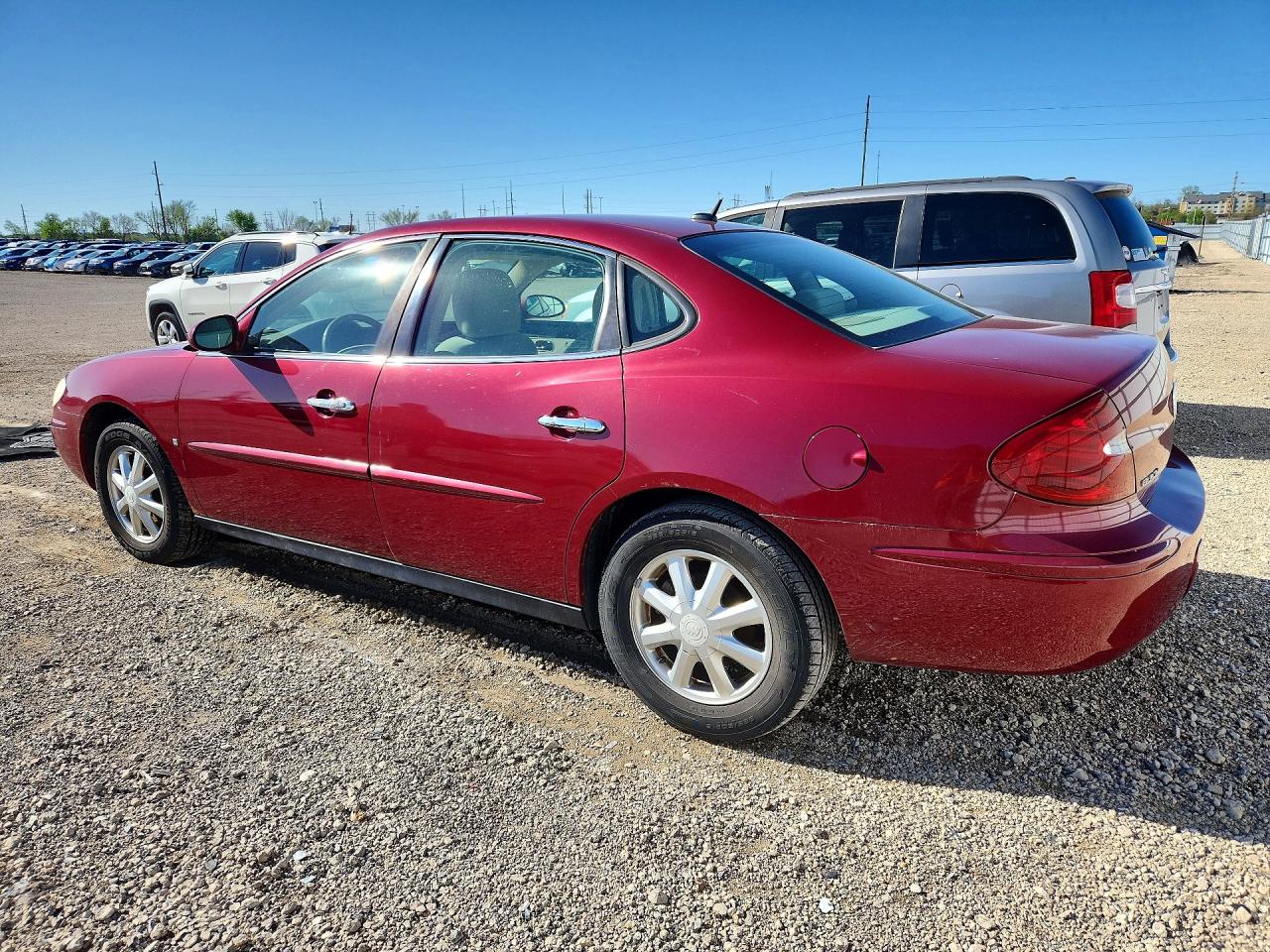 2006 Buick Lacrosse Cx Burgundy vin: 2G4WC582561226841