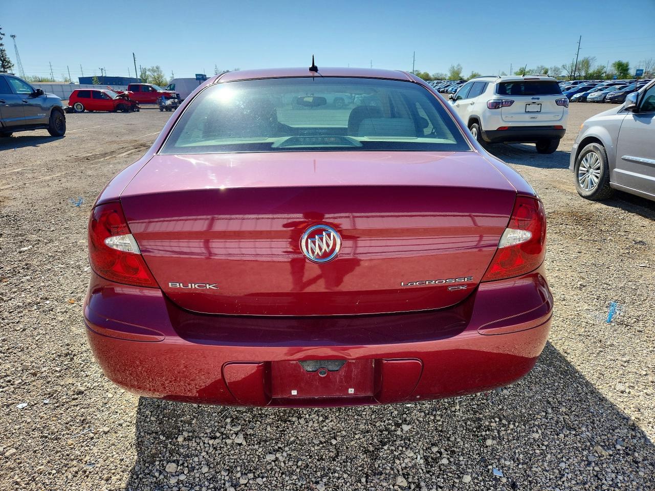 2006 Buick Lacrosse Cx Burgundy vin: 2G4WC582561226841