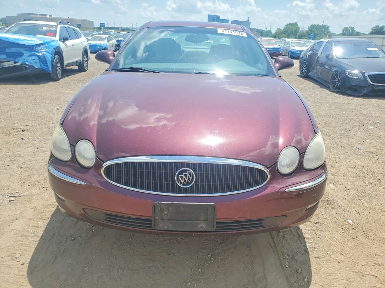2007 Buick Lacrosse Cx Burgundy vin: 2G4WC582571216702