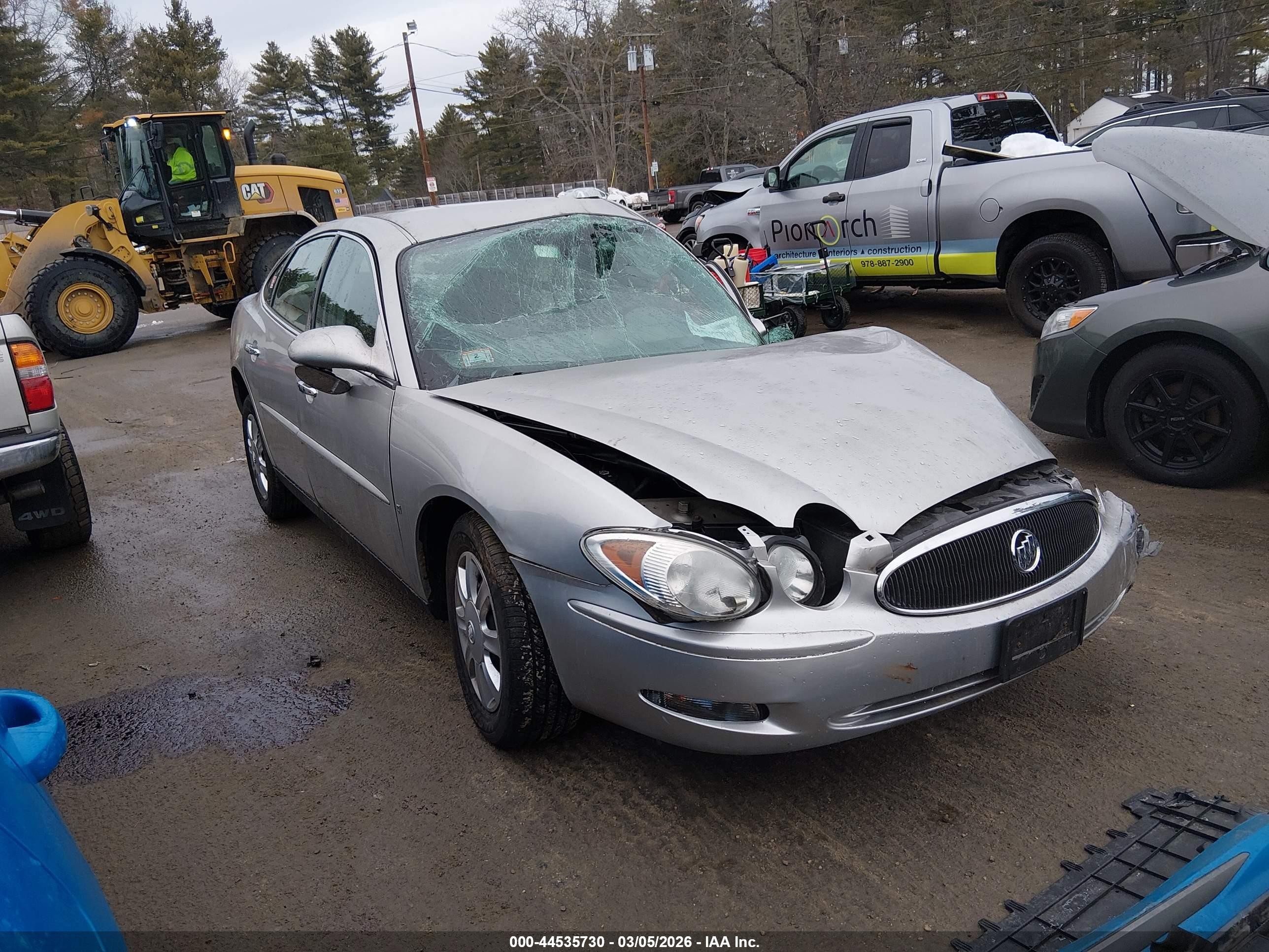 2007 Buick Lacrosse Cx Silver vin: 2G4WC582571244693