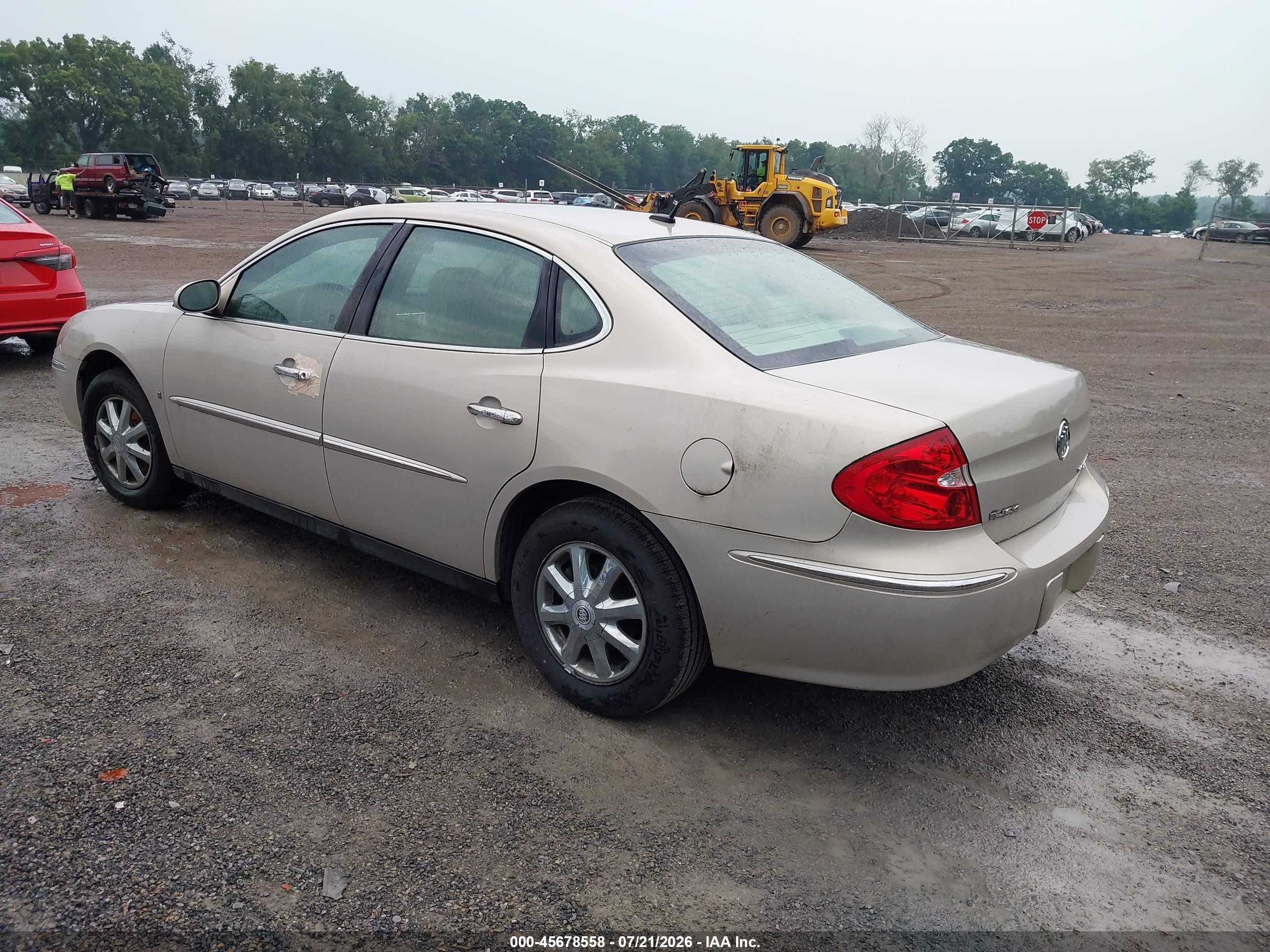 2008 Buick Lacrosse Cx Brown vin: 2G4WC582581137855