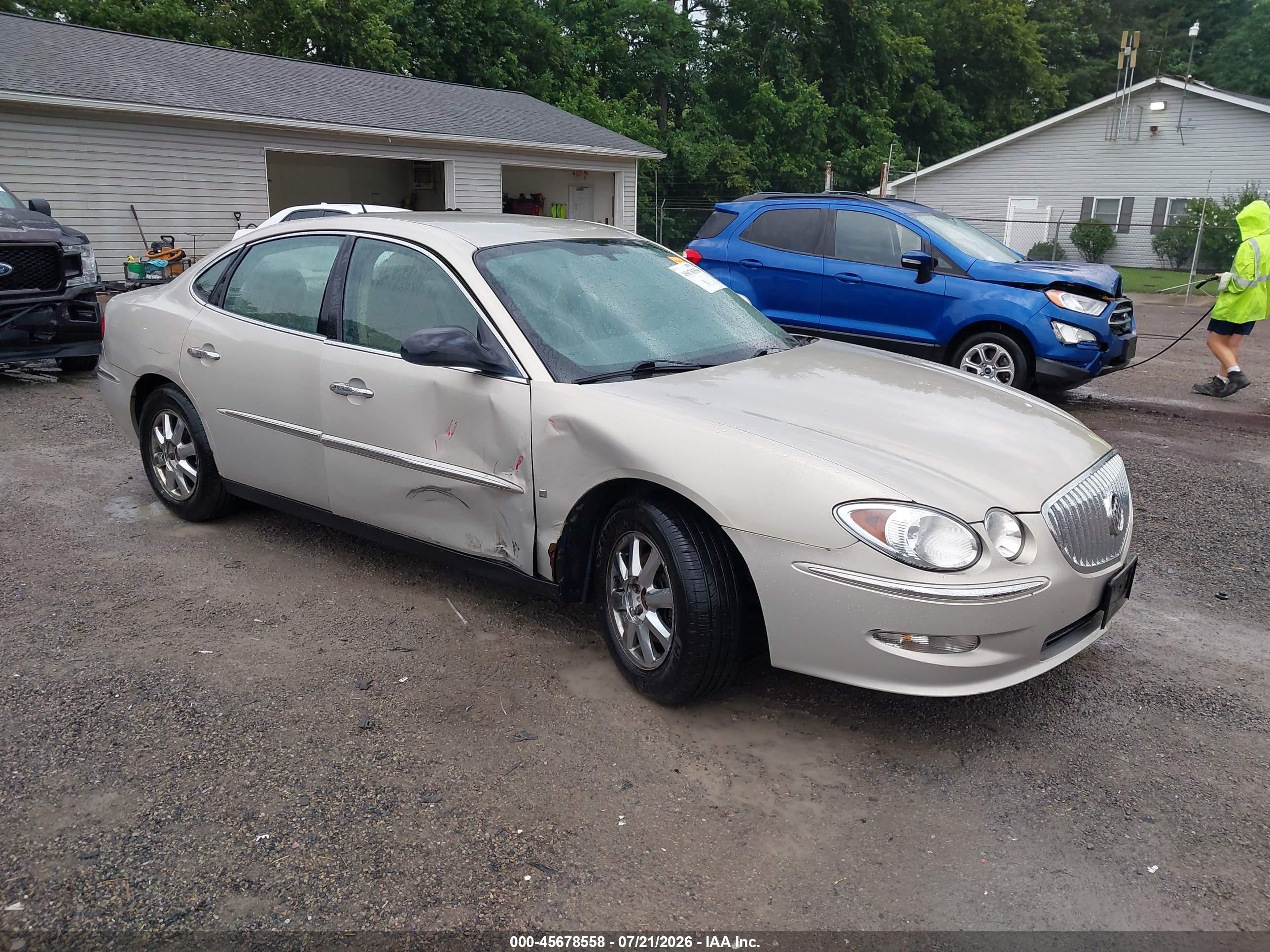 2008 Buick Lacrosse Cx Brown vin: 2G4WC582581137855