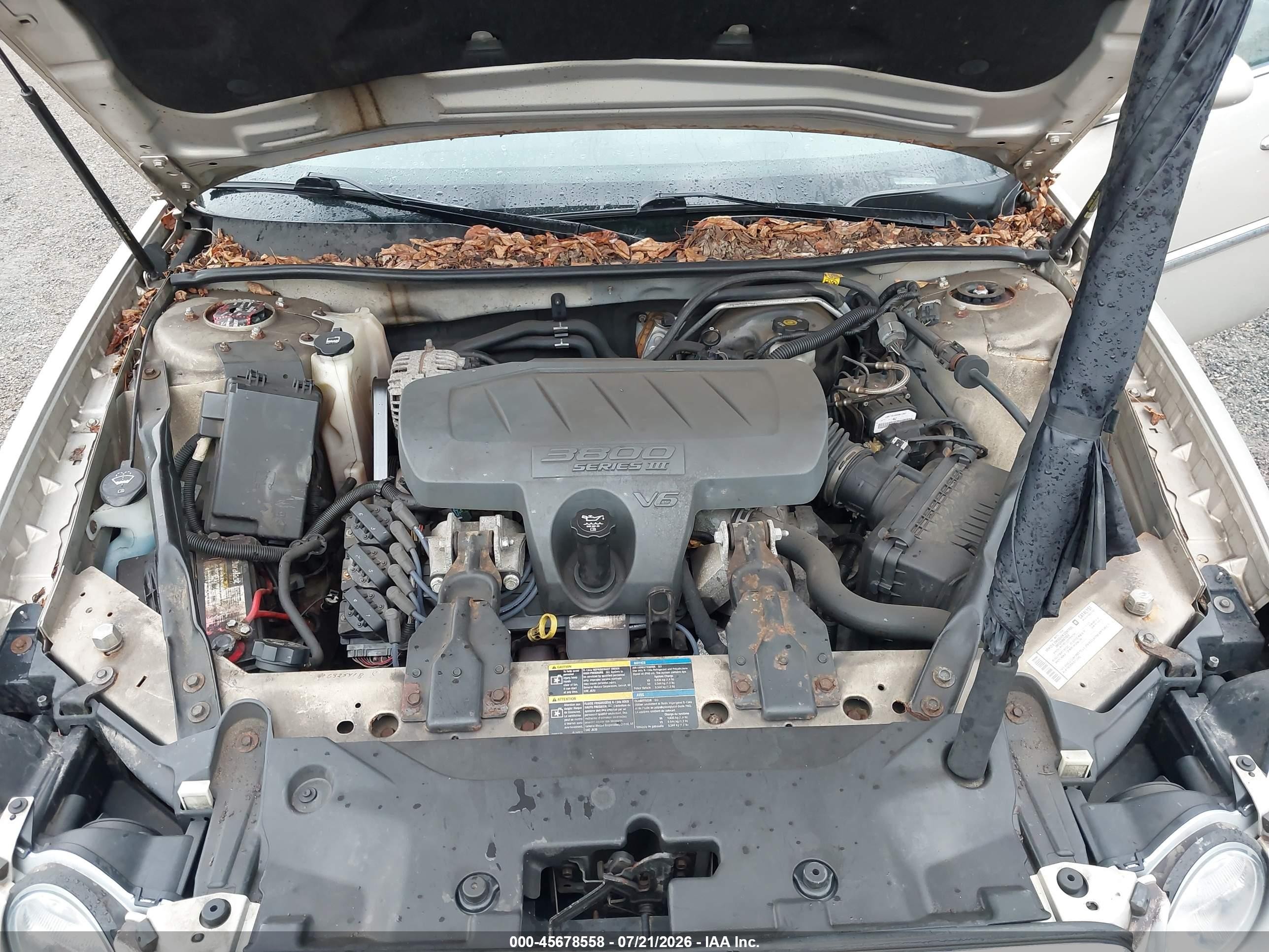 2008 Buick Lacrosse Cx Brown vin: 2G4WC582581137855