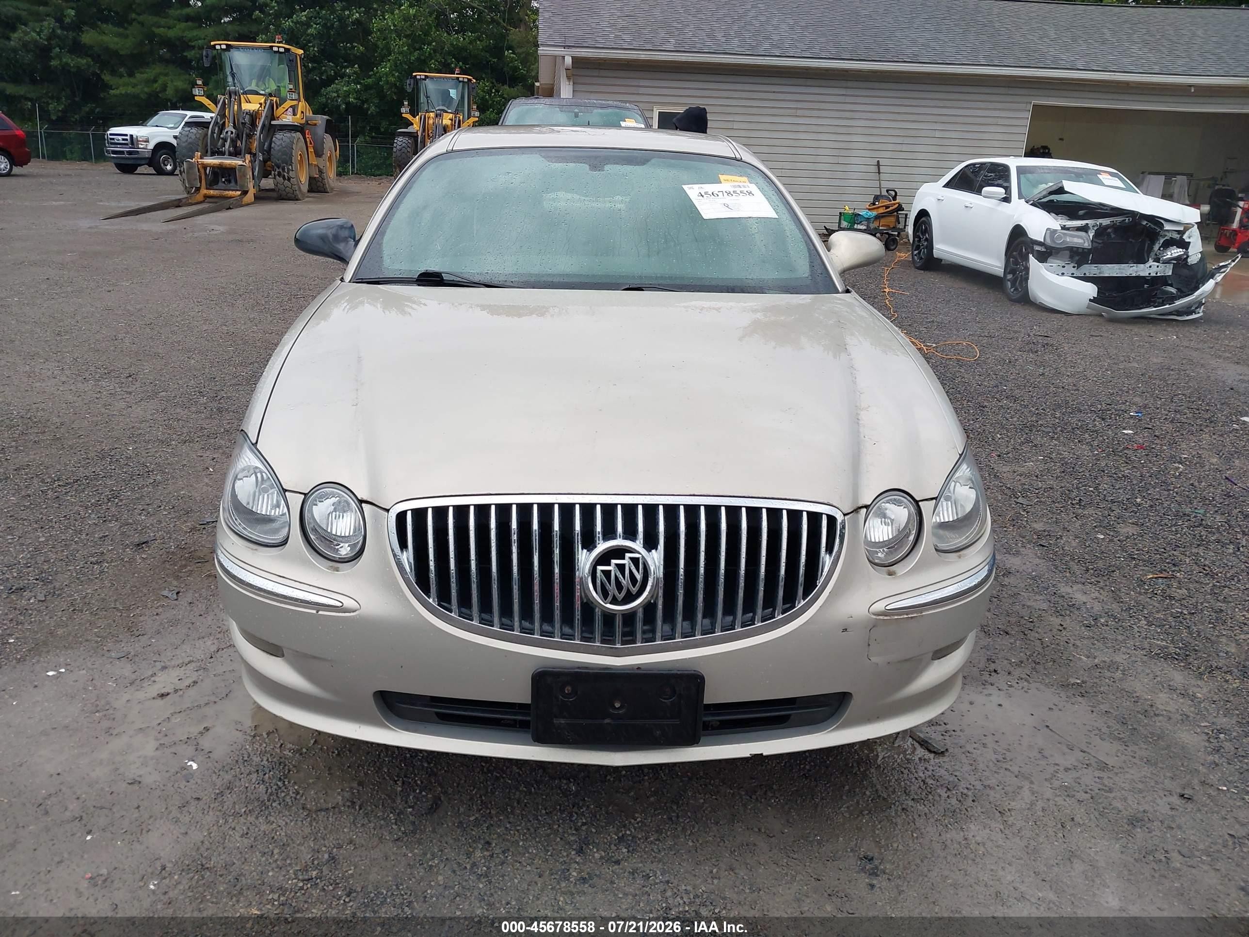 2008 Buick Lacrosse Cx Brown vin: 2G4WC582581137855