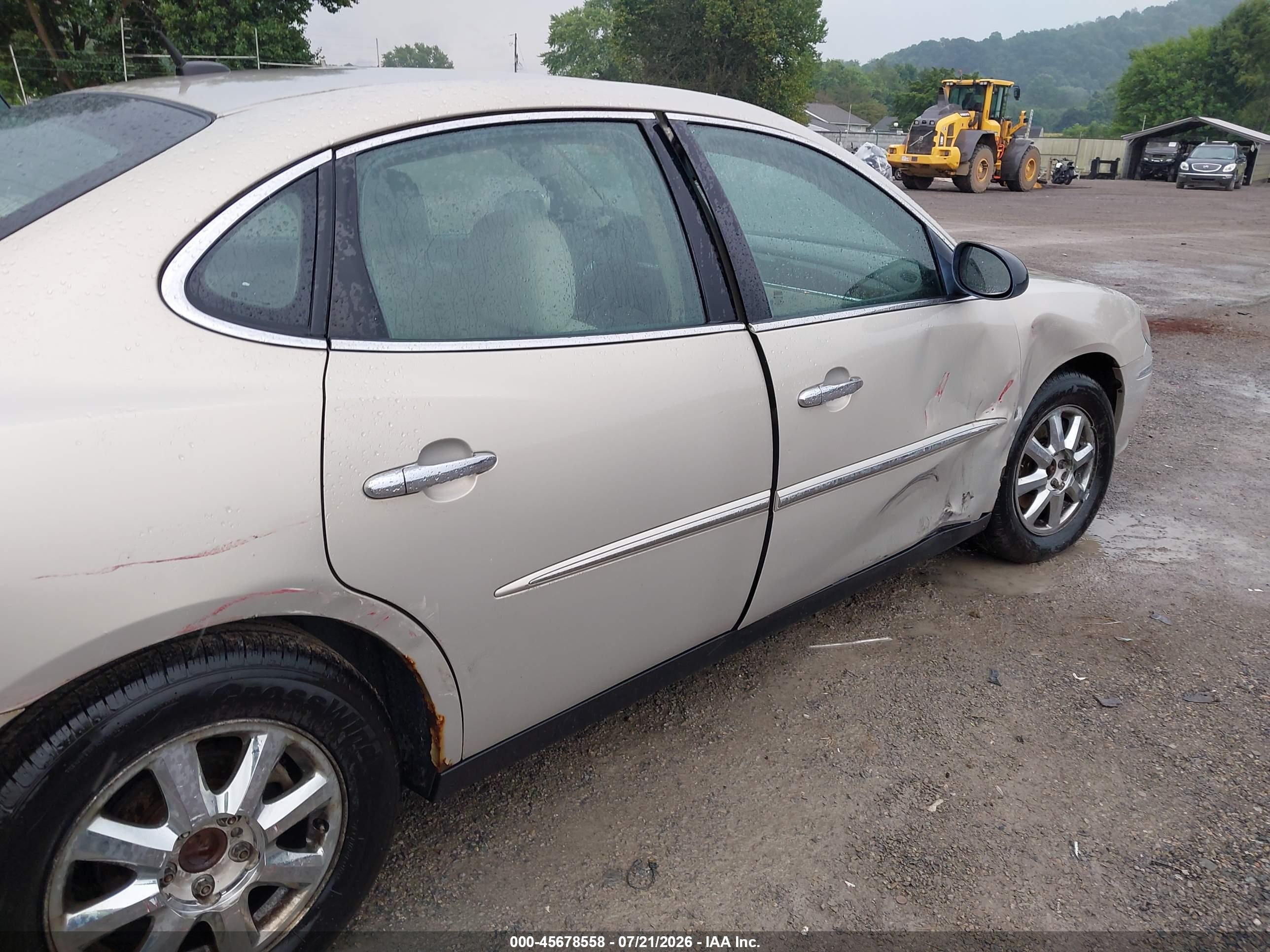 2008 Buick Lacrosse Cx Brown vin: 2G4WC582581137855
