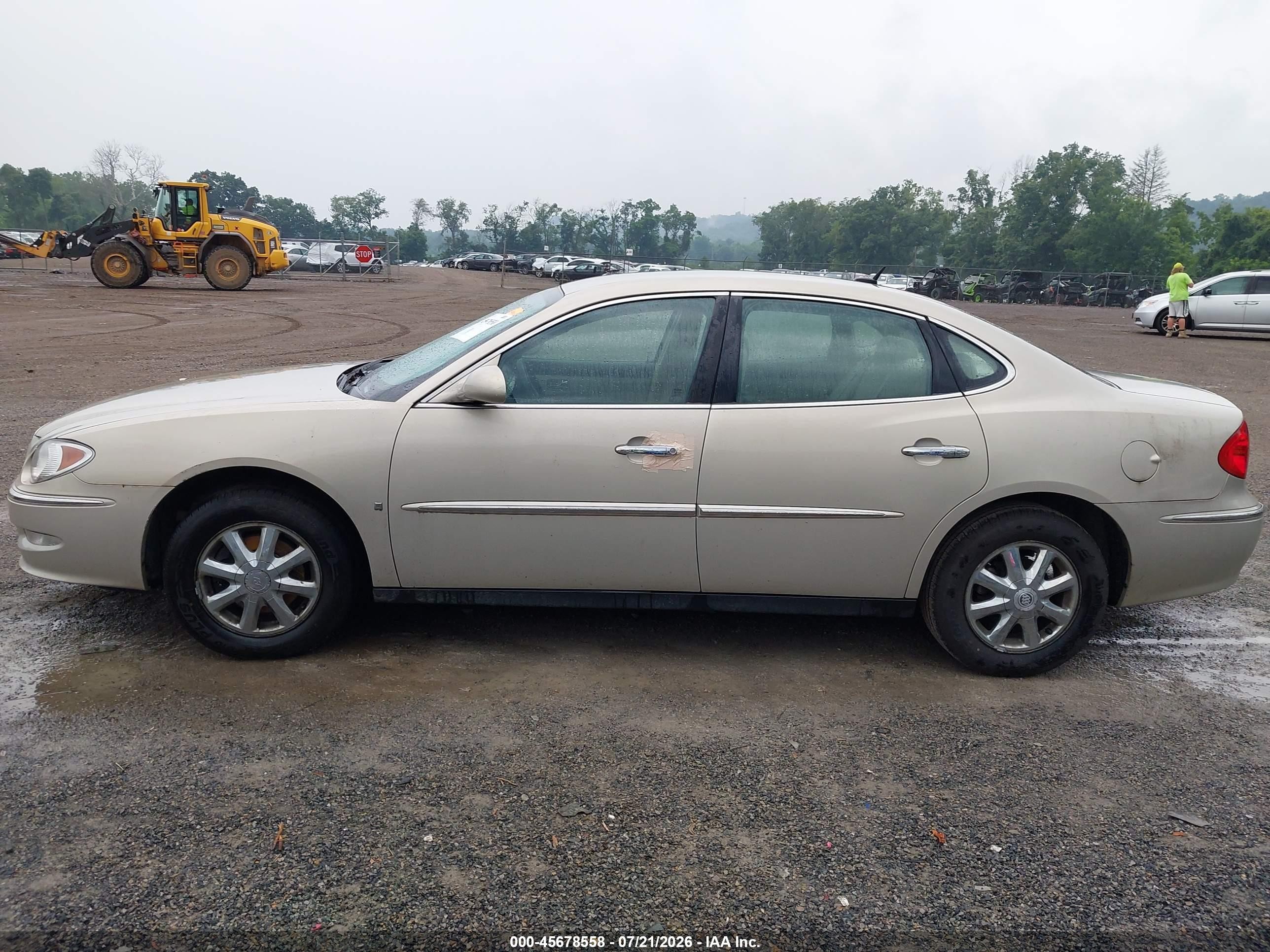 2008 Buick Lacrosse Cx Brown vin: 2G4WC582581137855