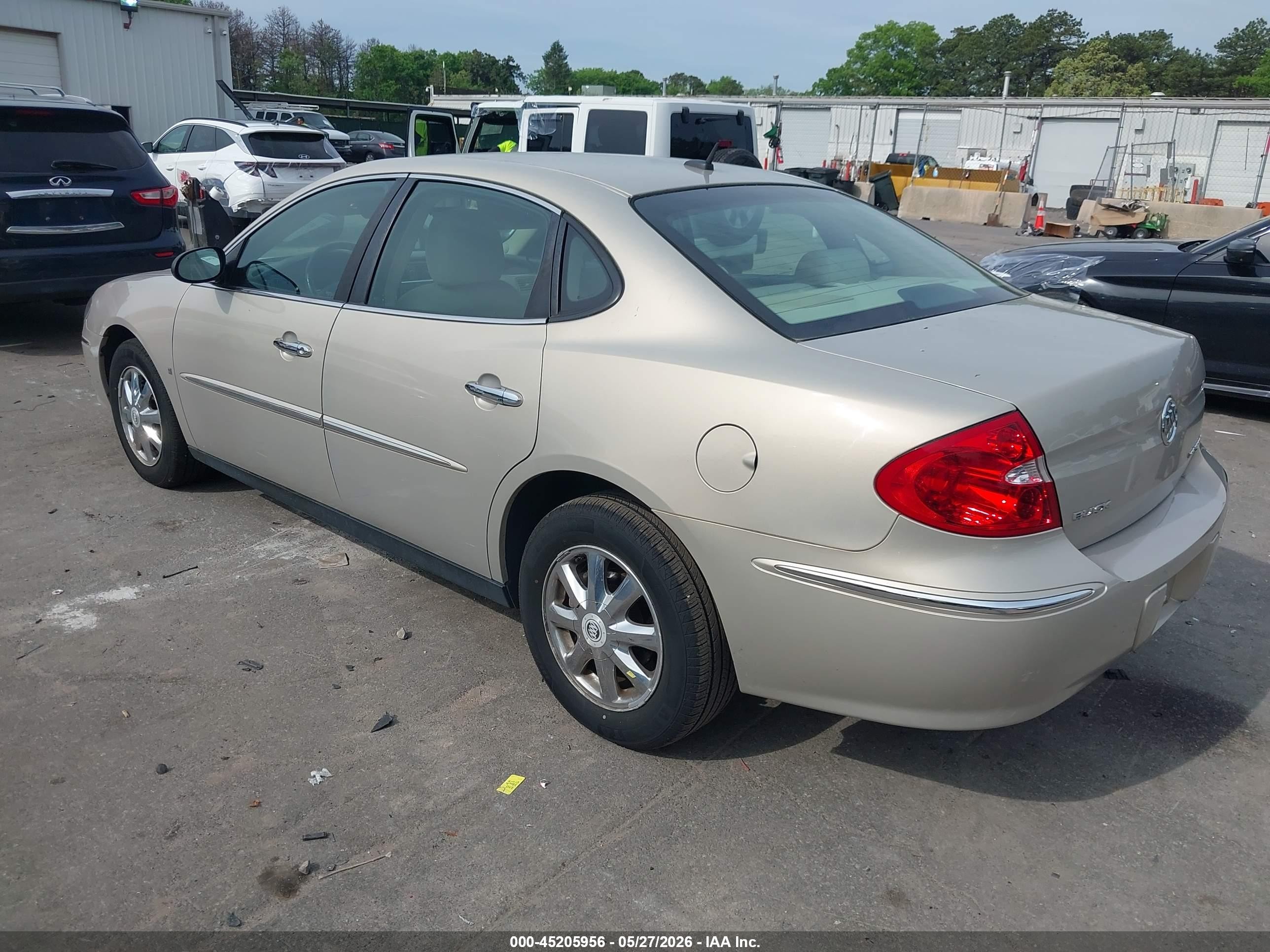 2008 Buick Lacrosse Cx Gray vin: 2G4WC582581186716